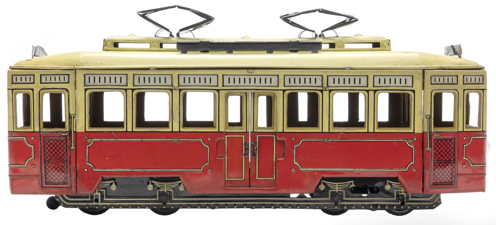 Gunthermann Tram: German, 1930's, 18.5" L