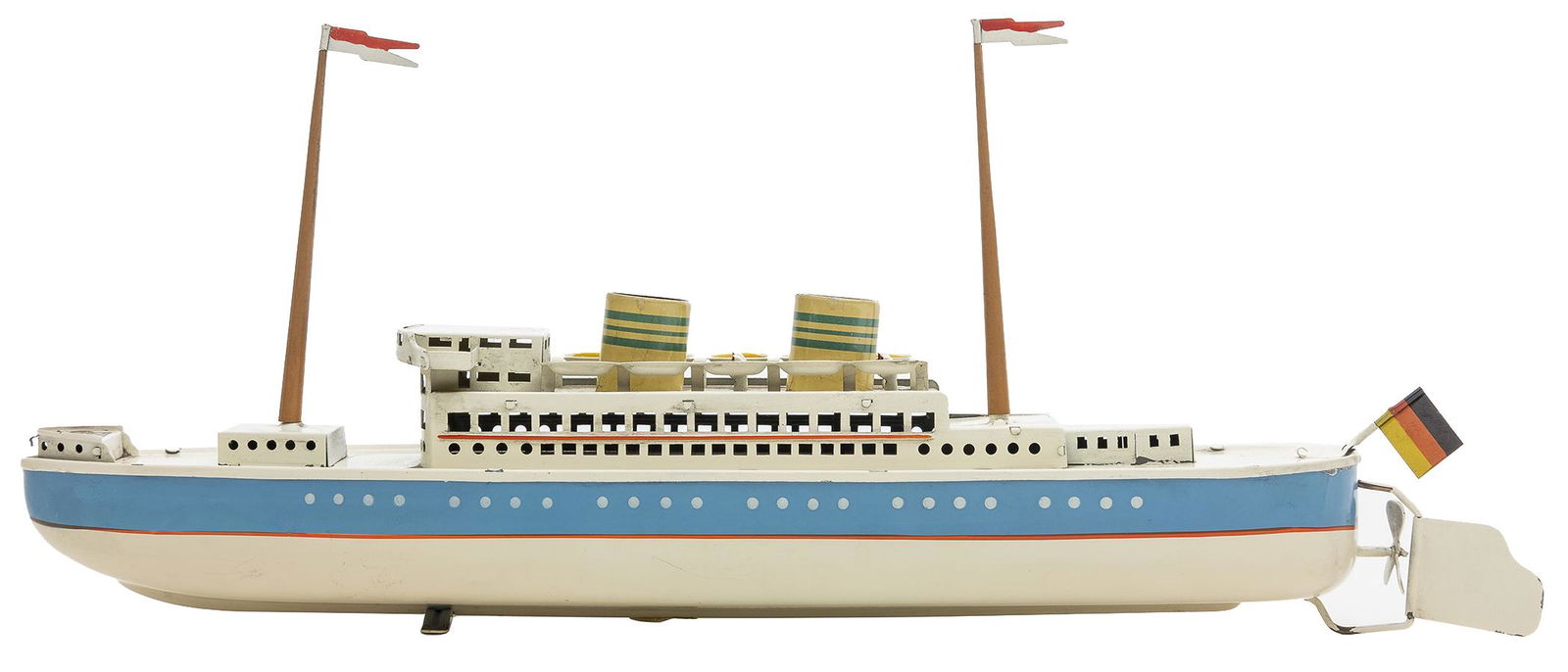 Arnold Ocean Liner: German, 1950's, 15" L