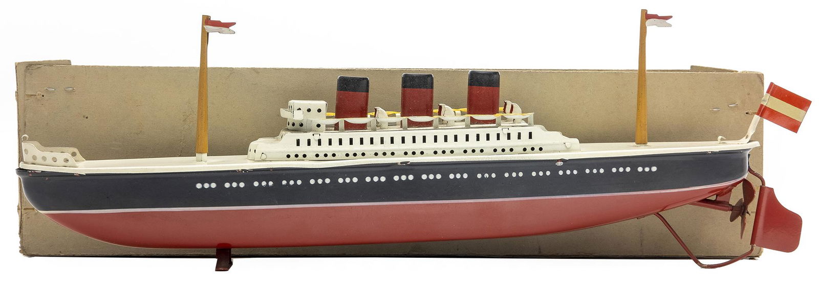 Arnold Ocean Liner: German, 1950's, 12.75" L