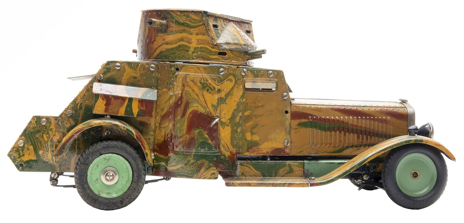 Marklin Armored Car: German, 1930's, 14.5" L