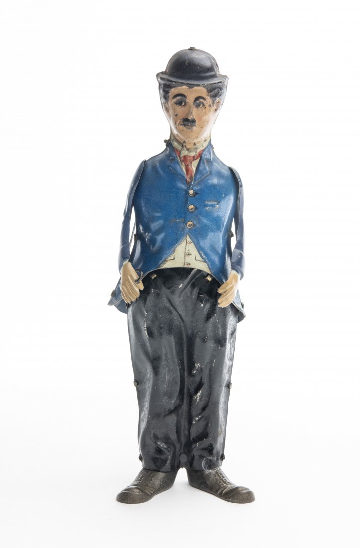 Charlie Chaplin: German, Circa 1915, 8.5" T