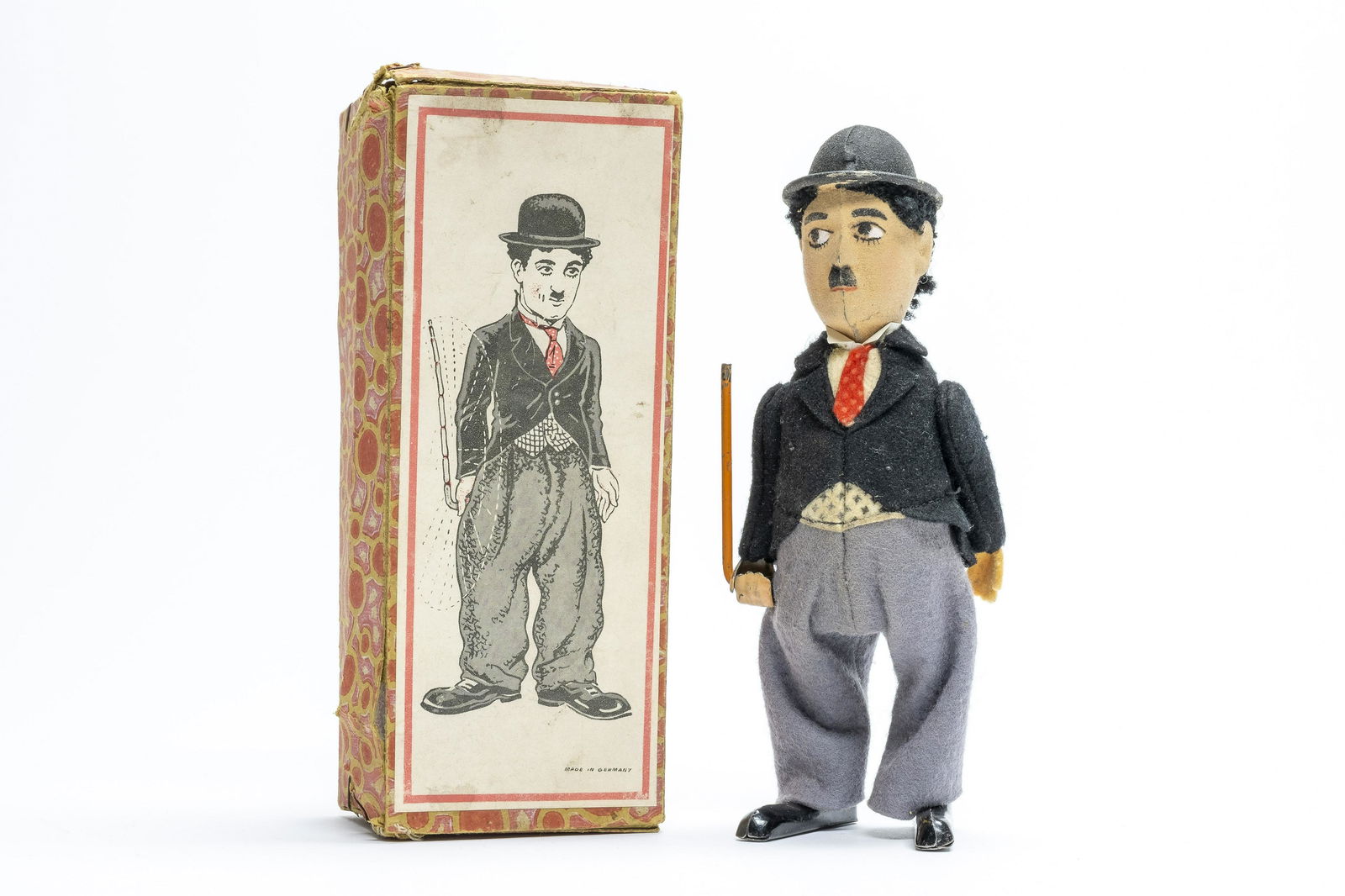 Schuco & Co. Charlie Chaplin with Box (1 of 1)