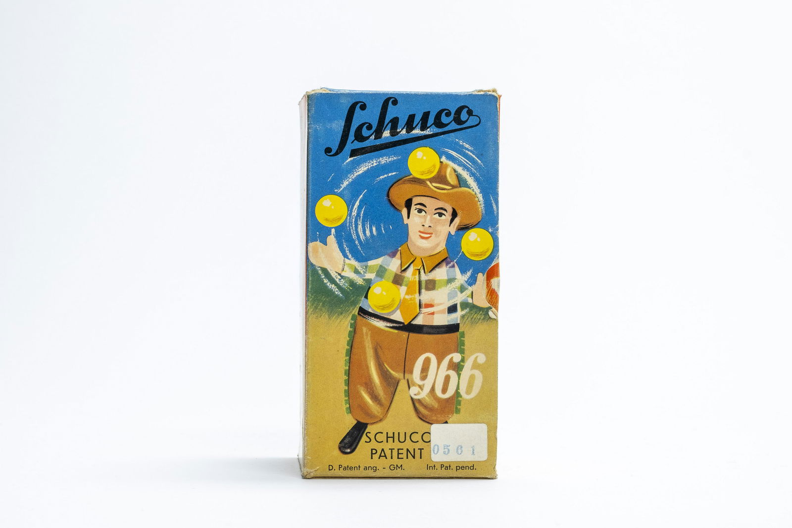 Schuco & Co. Cowboy with Box (1 of 1)