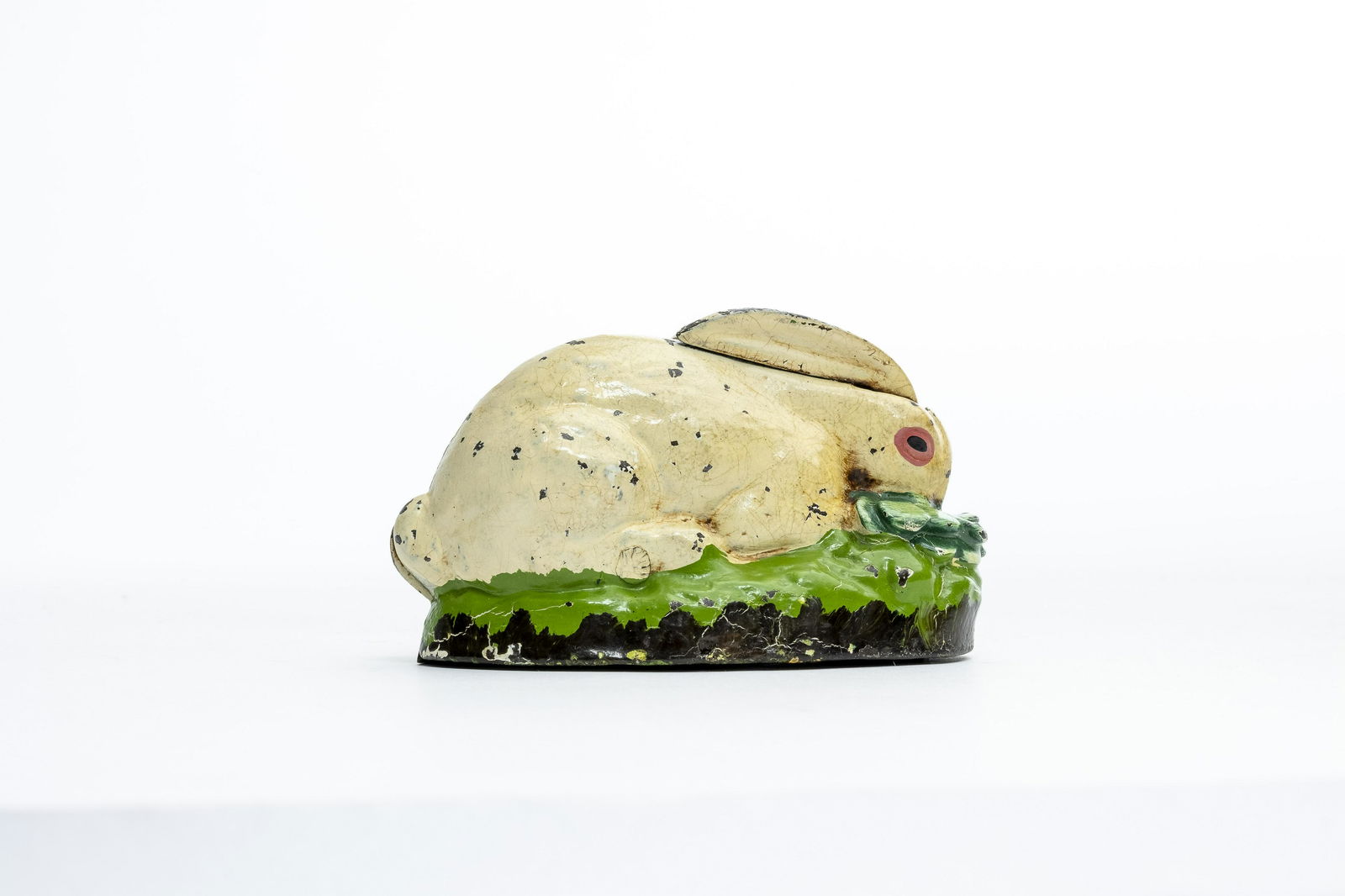 Rabbit in Cabbage Iron Bank (1 of 2)