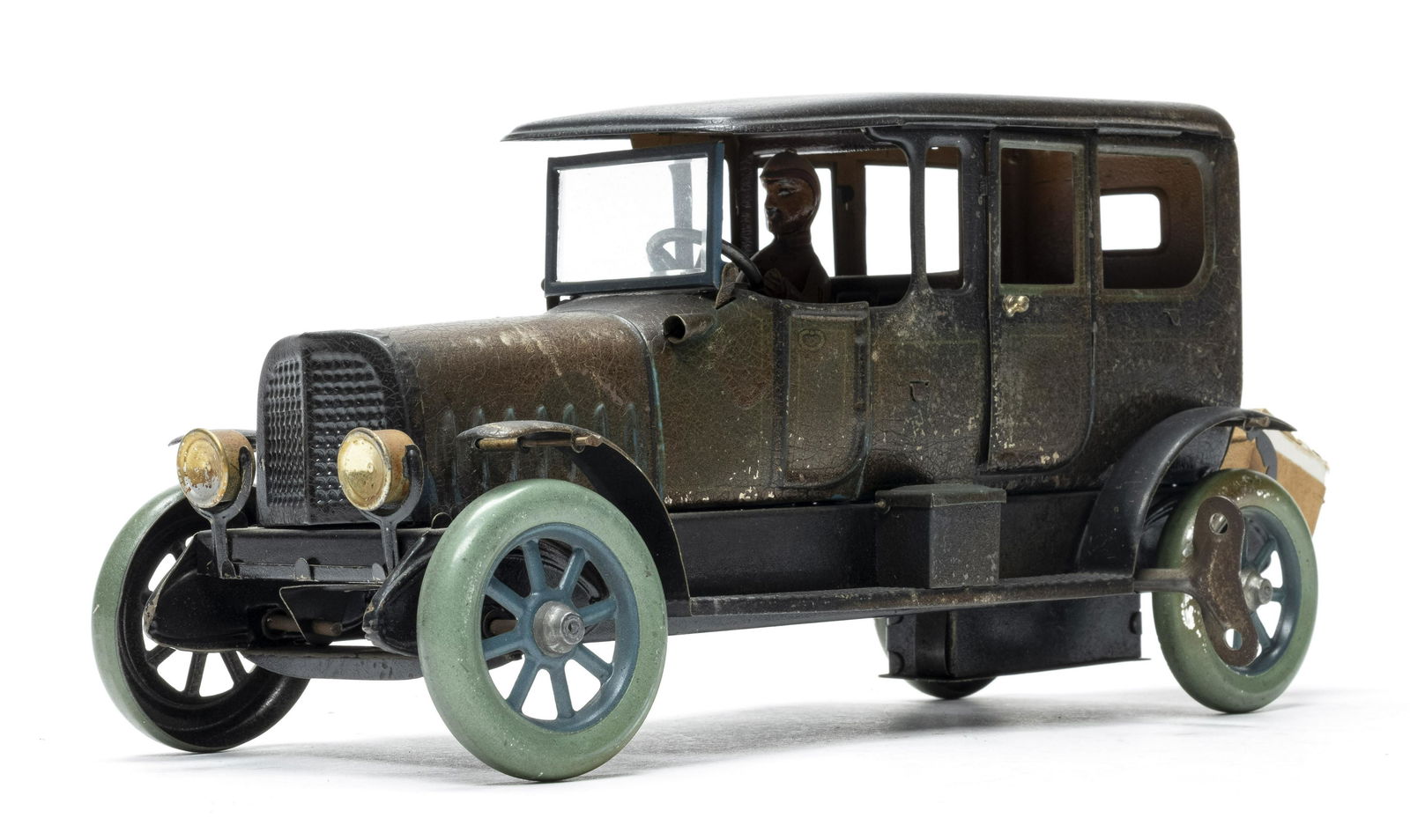 J. Distler Touring Car Wind Up Tin (1 of 5)