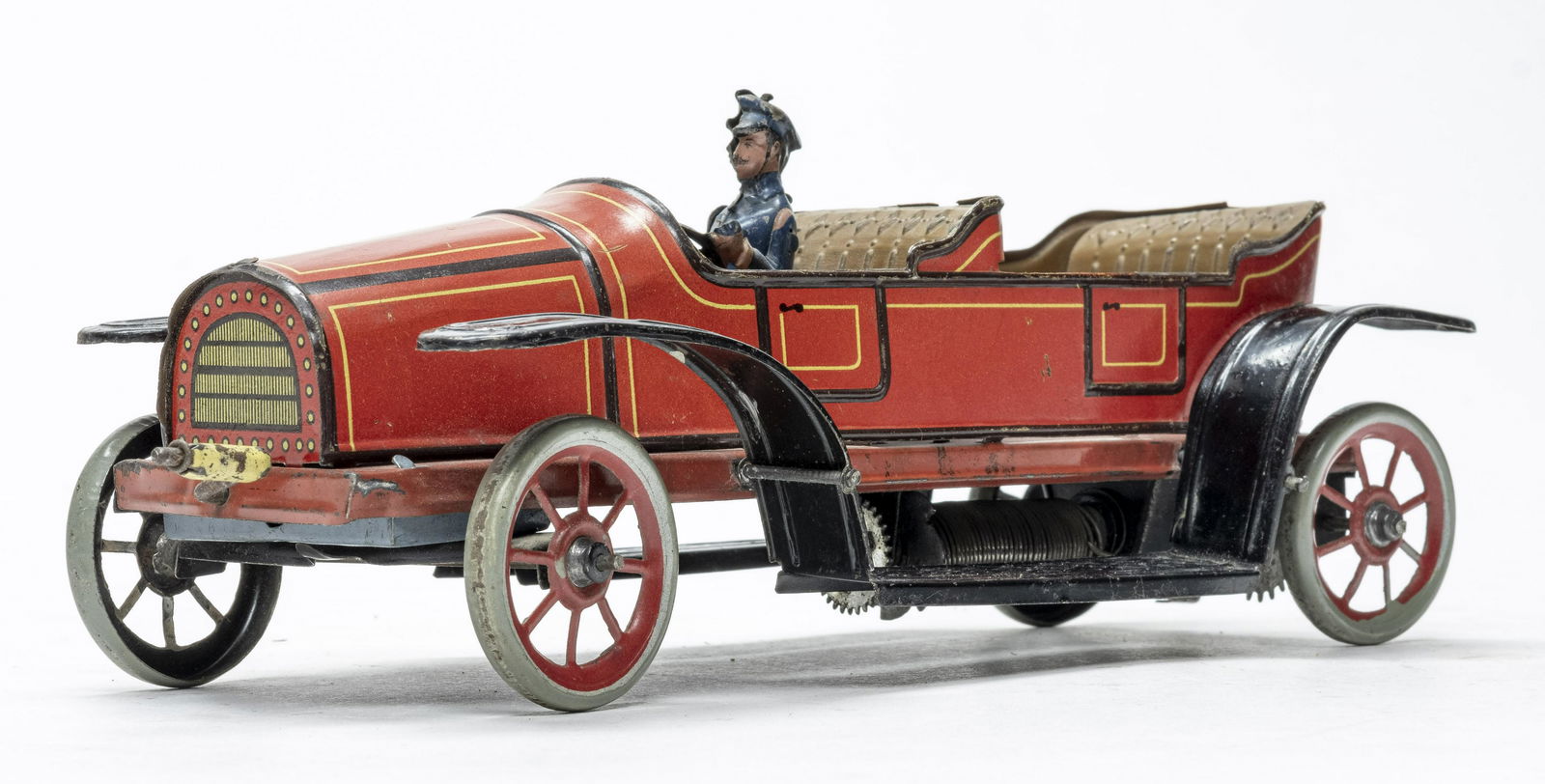 Gunthermann Touring Car Wind Up Tin (1 of 4)