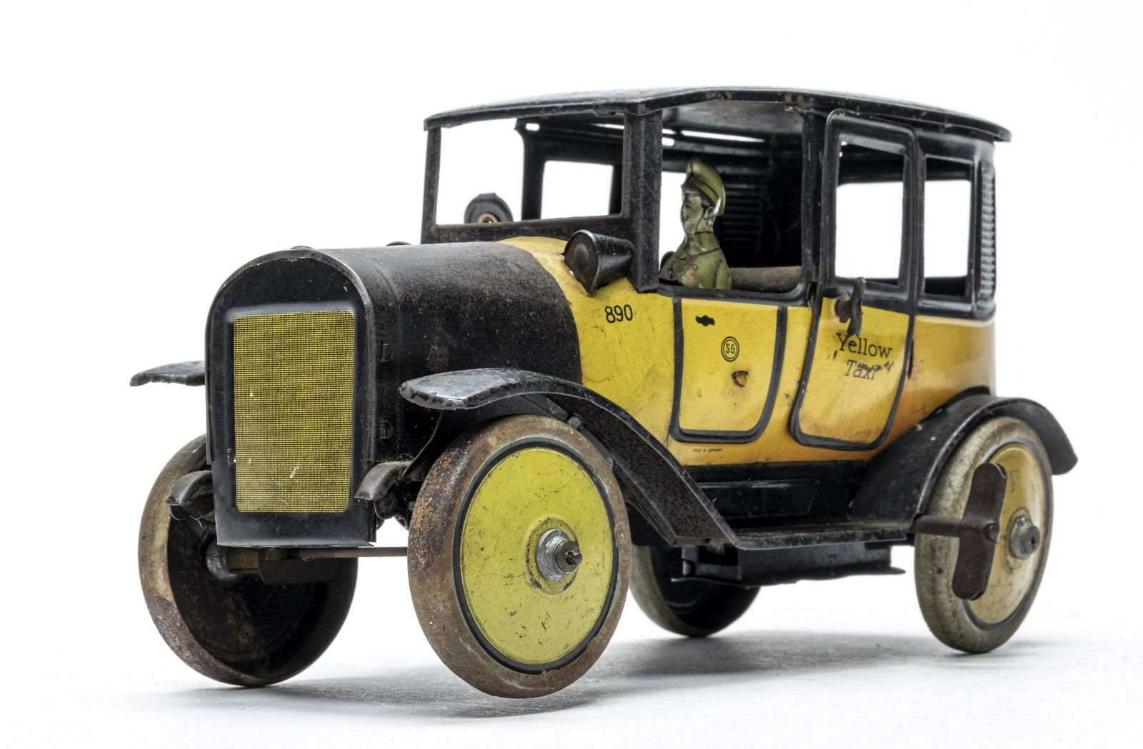 Bing "Yellow Taxi" Wind Up Tin (1 of 5)