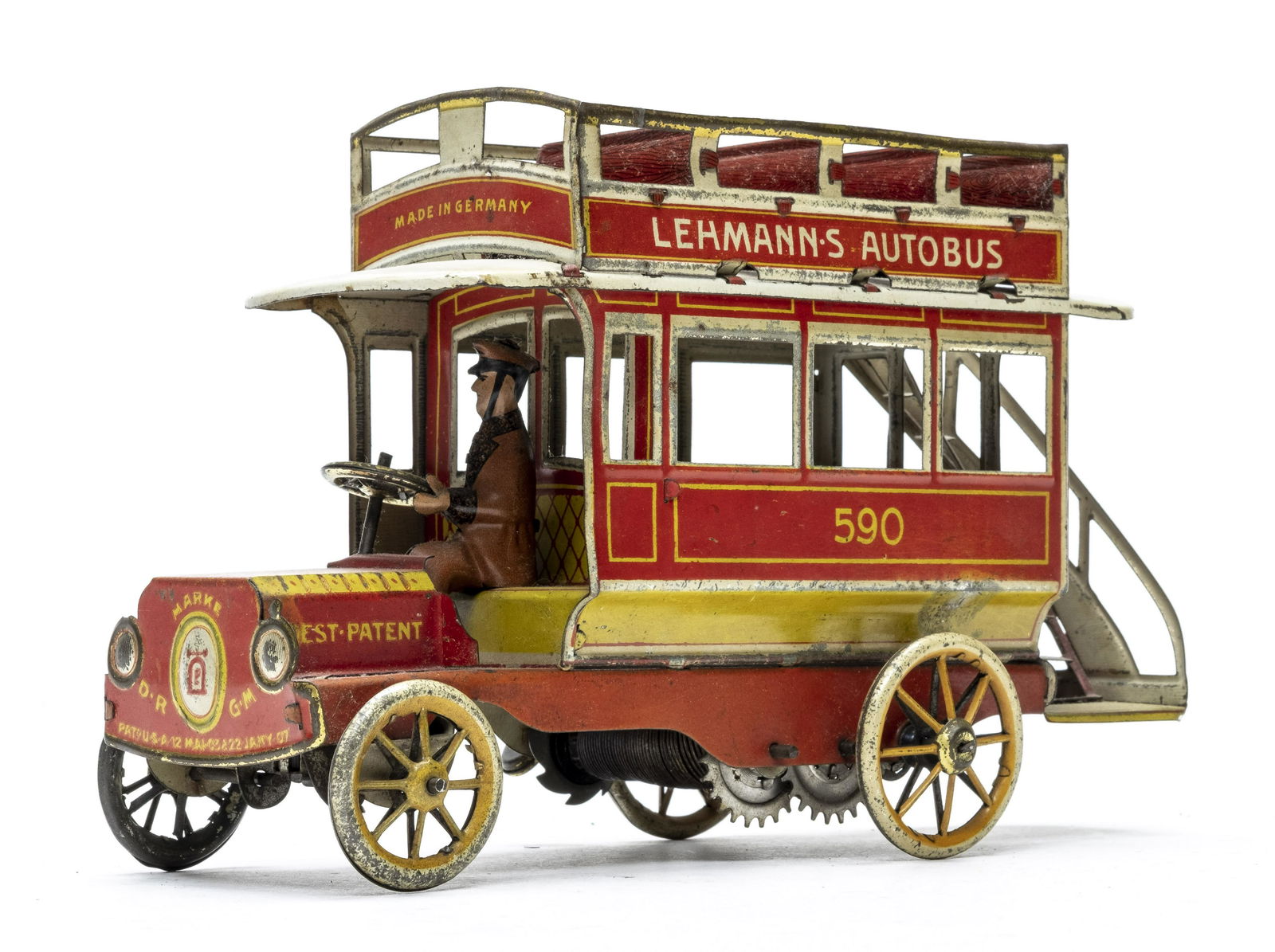 Lehmann "Autobus" Wind Up Tin (1 of 6)