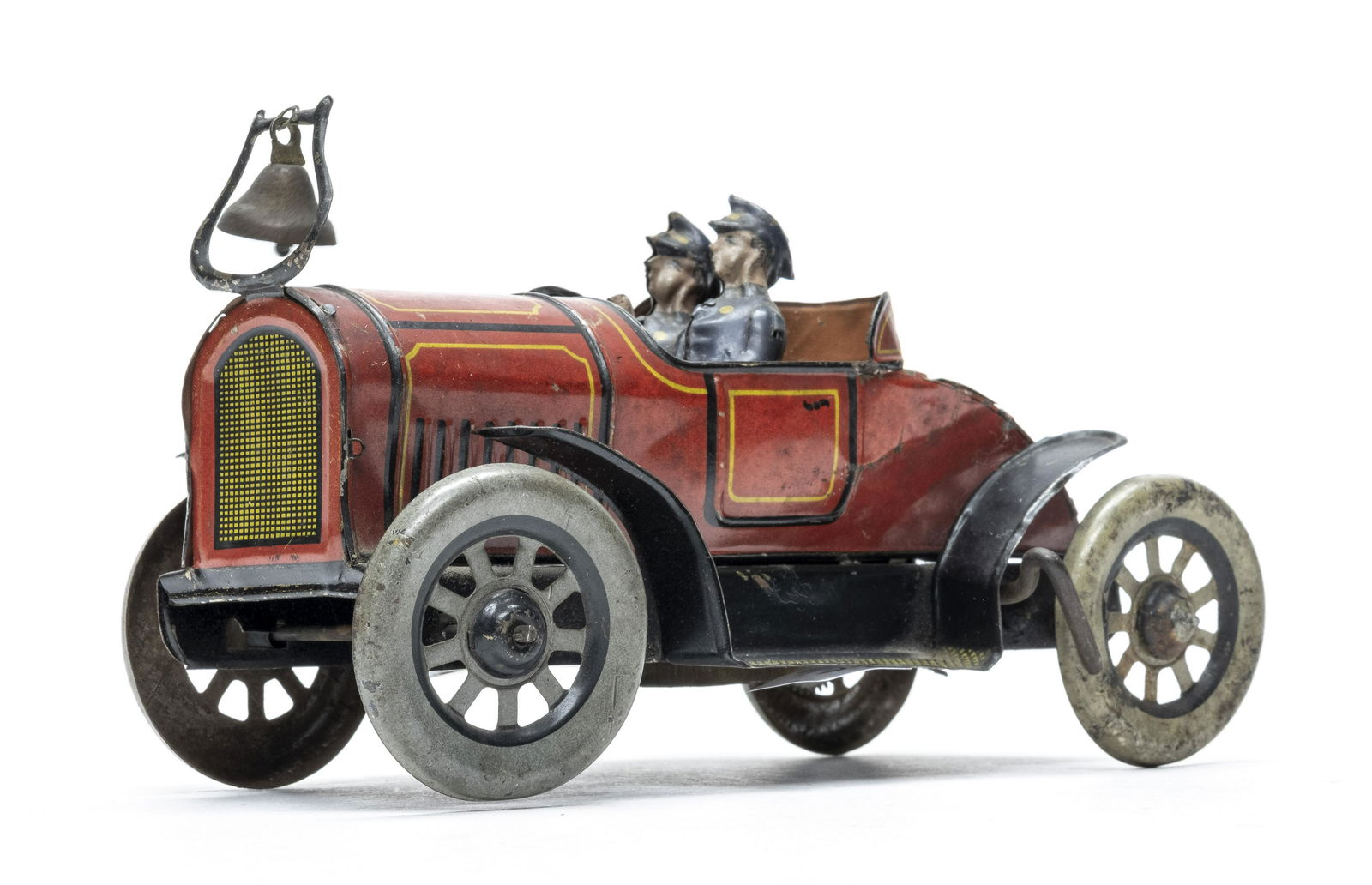 Gunthermann Fire Chief Car Wind Up Tin (1 of 5)