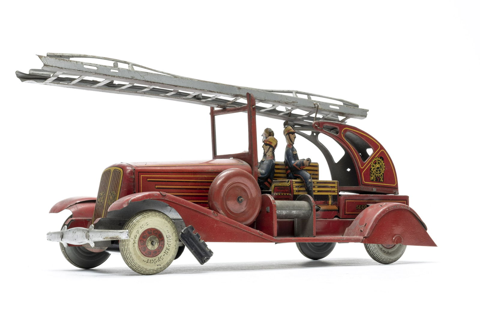 Charles Rossignol Hook & Ladder Wind Up Tin (1 of 5)