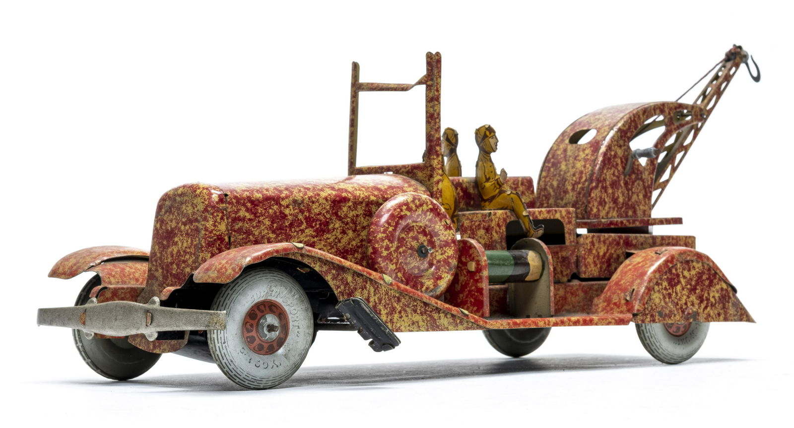 Charles Rossignol Tow Truck Wind Up Tin (1 of 5)