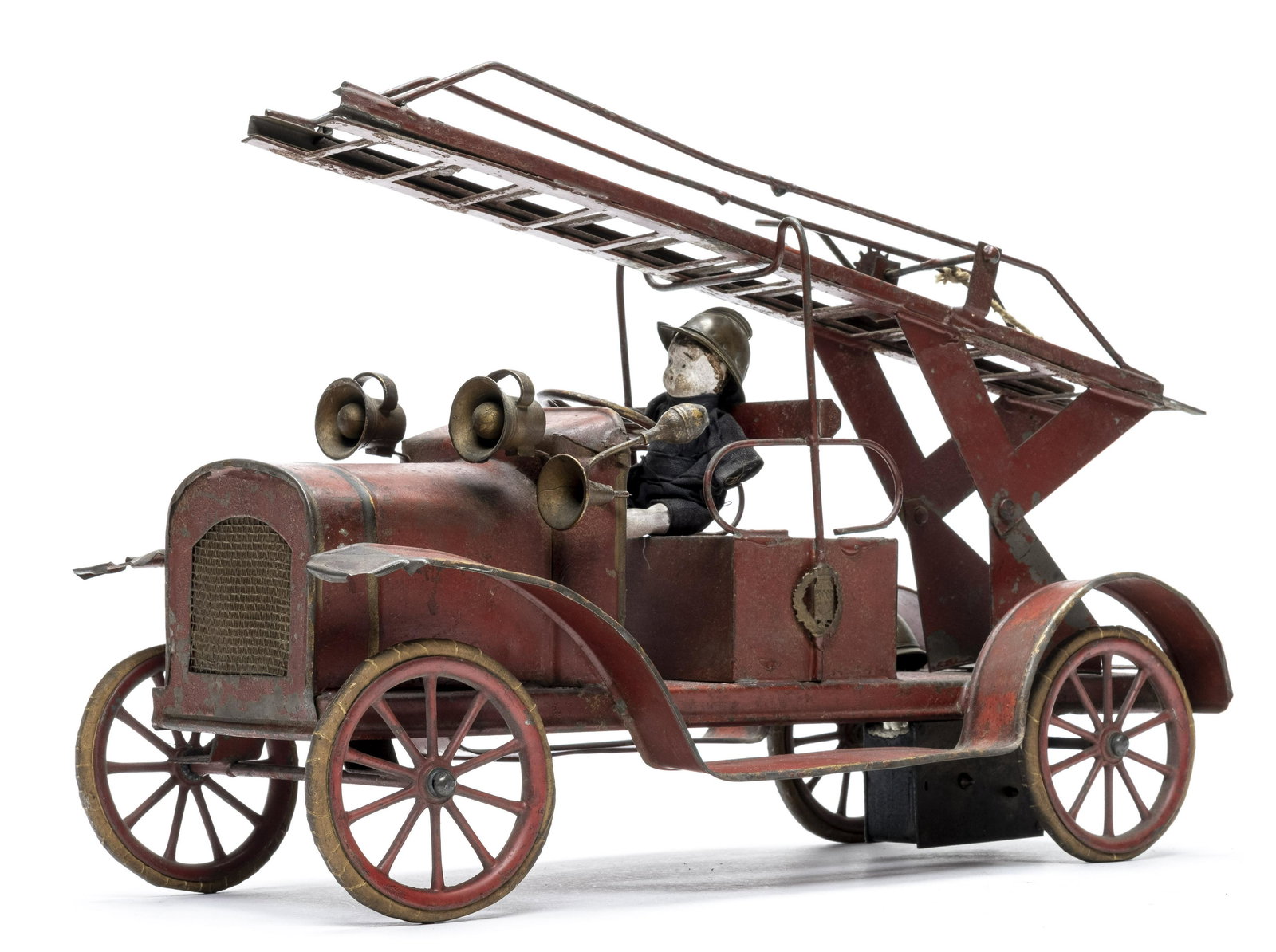 Pinard Ladder Truck Wind Up Tin (1 of 4)