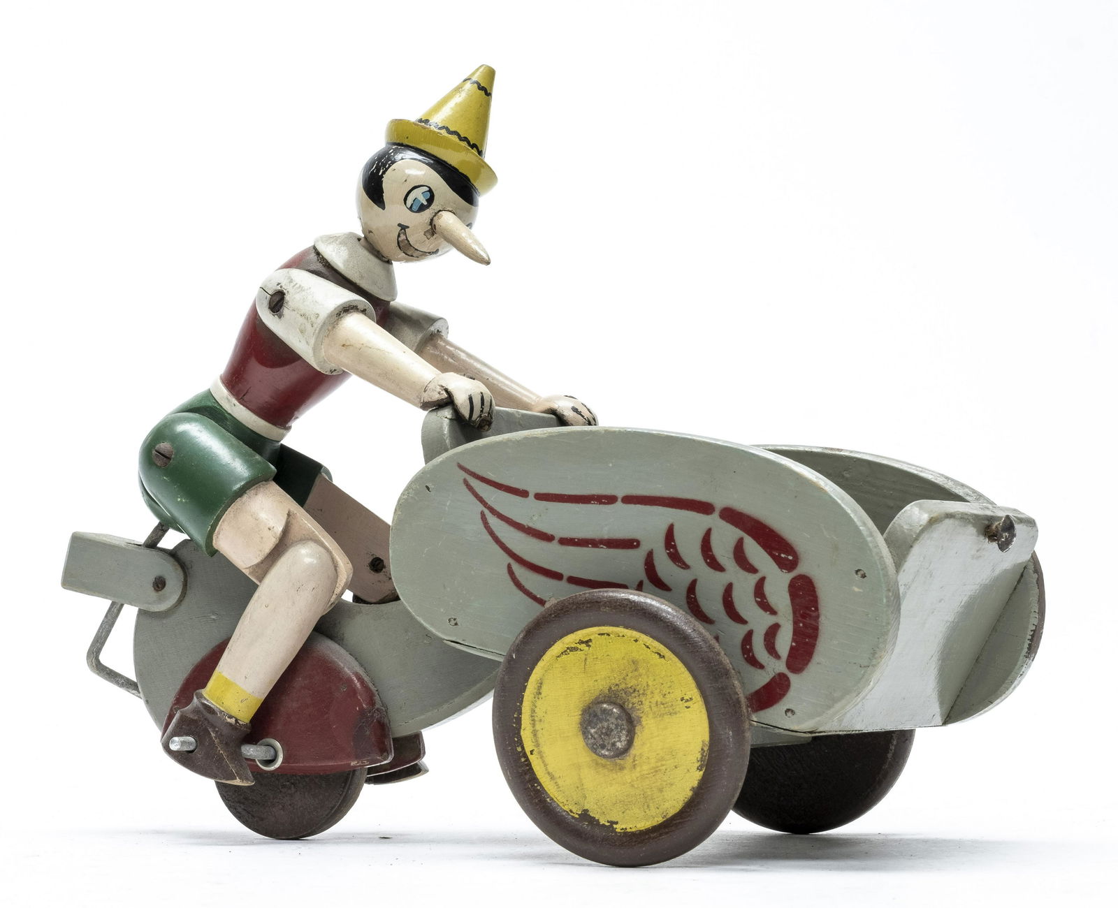 Pinocchio with Delivery Cart (1 of 5)