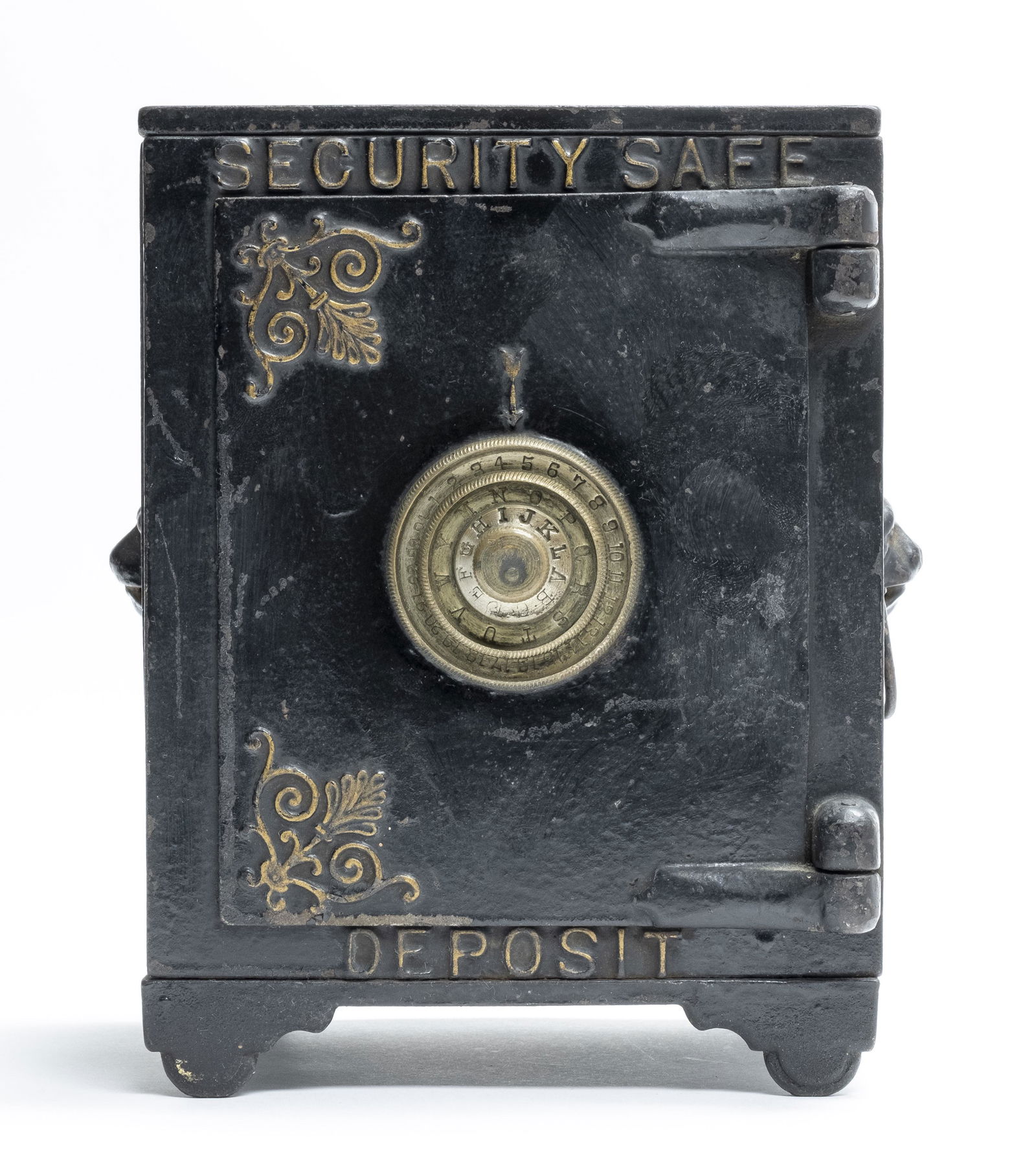 Large Security Safe Deposit w/ Fancy Door & Trap (1 of 4)
