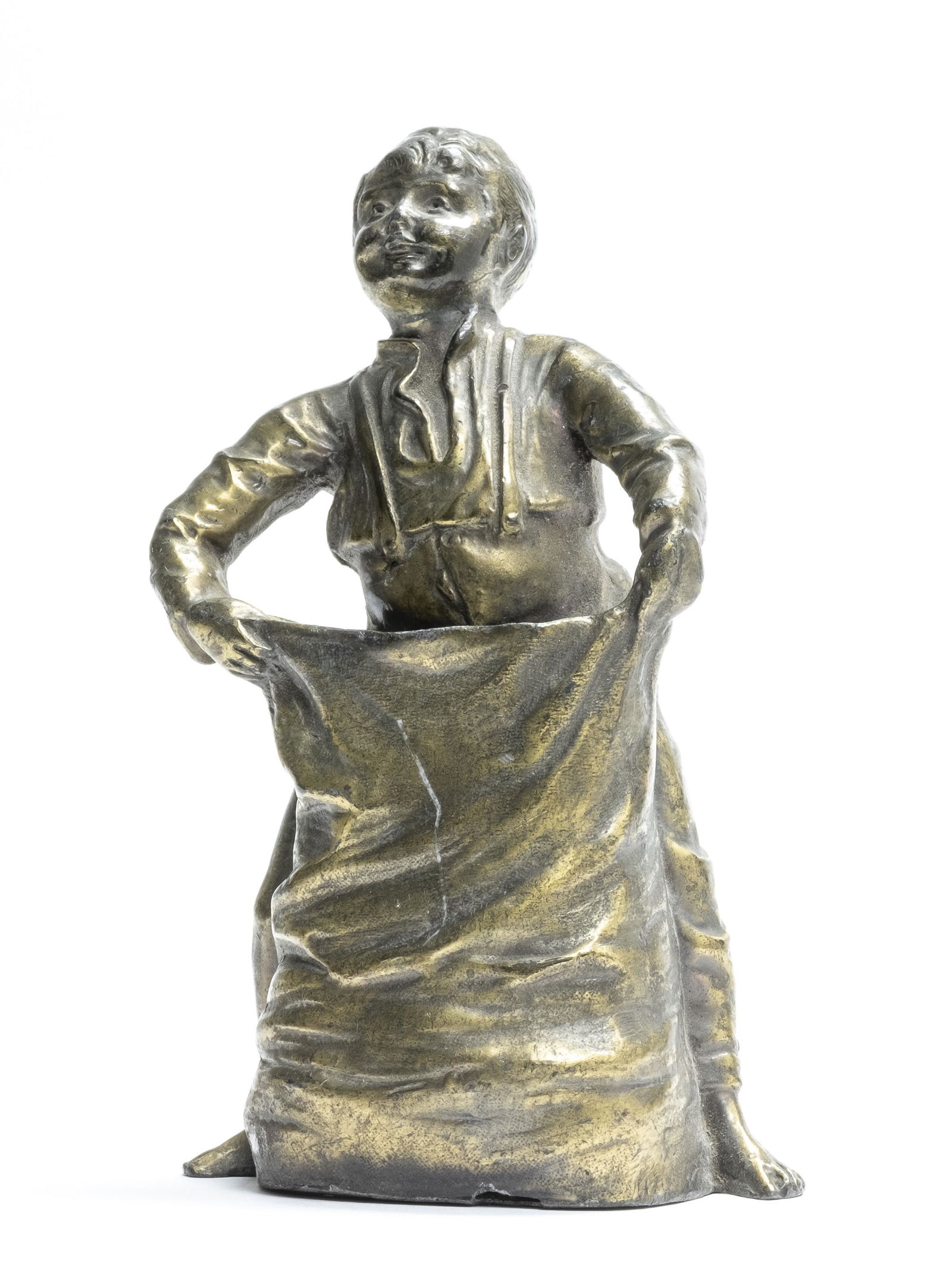 Young Boy with Flour Sack (1 of 2)