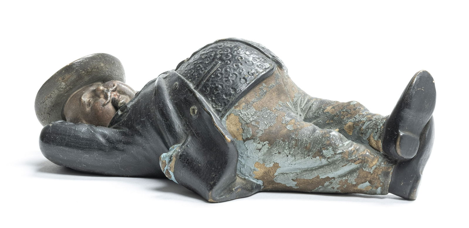 Slumbering Man with Hat (1 of 2)