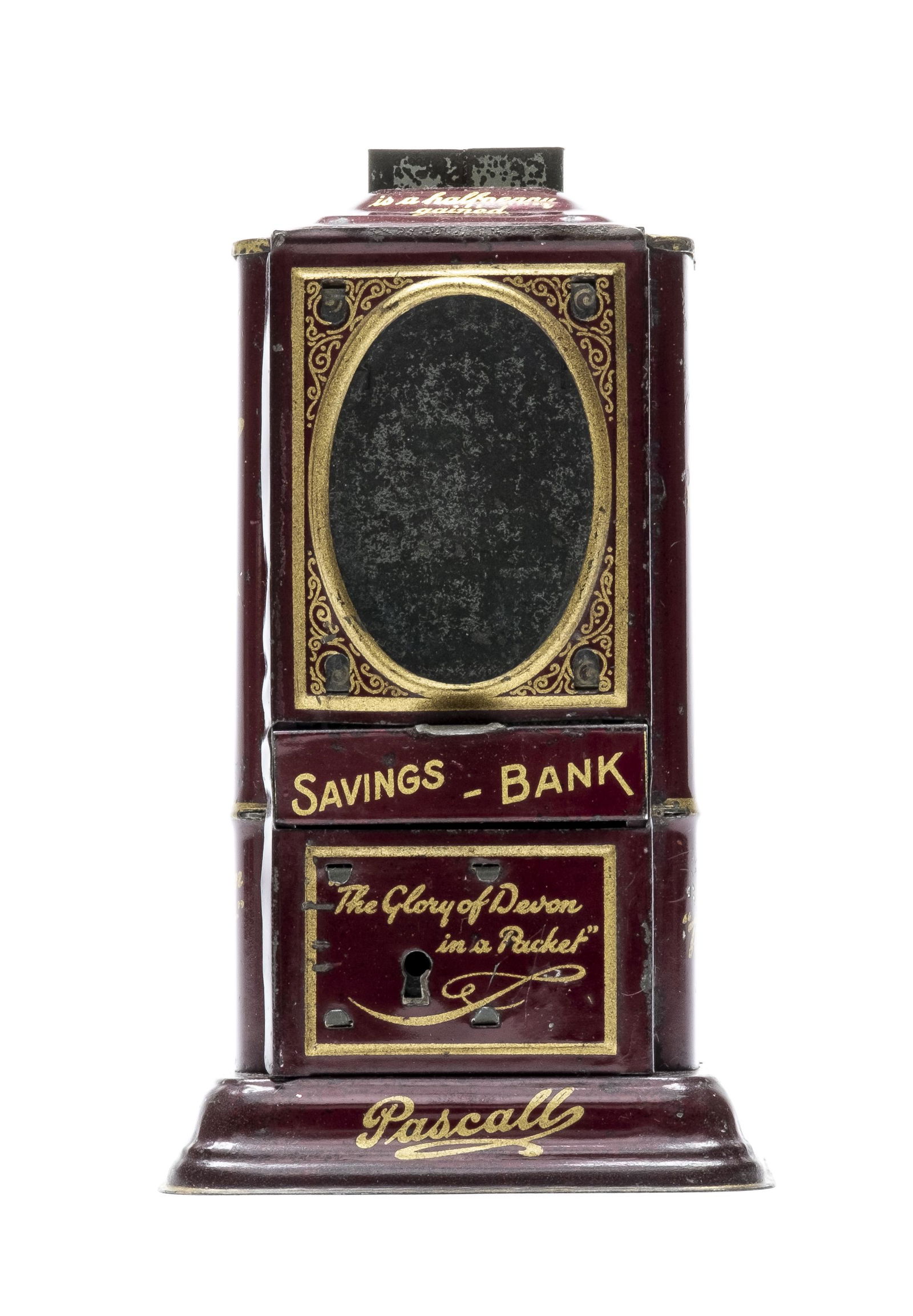Pascall Savings - Tin German Vending Bank (1 of 5)