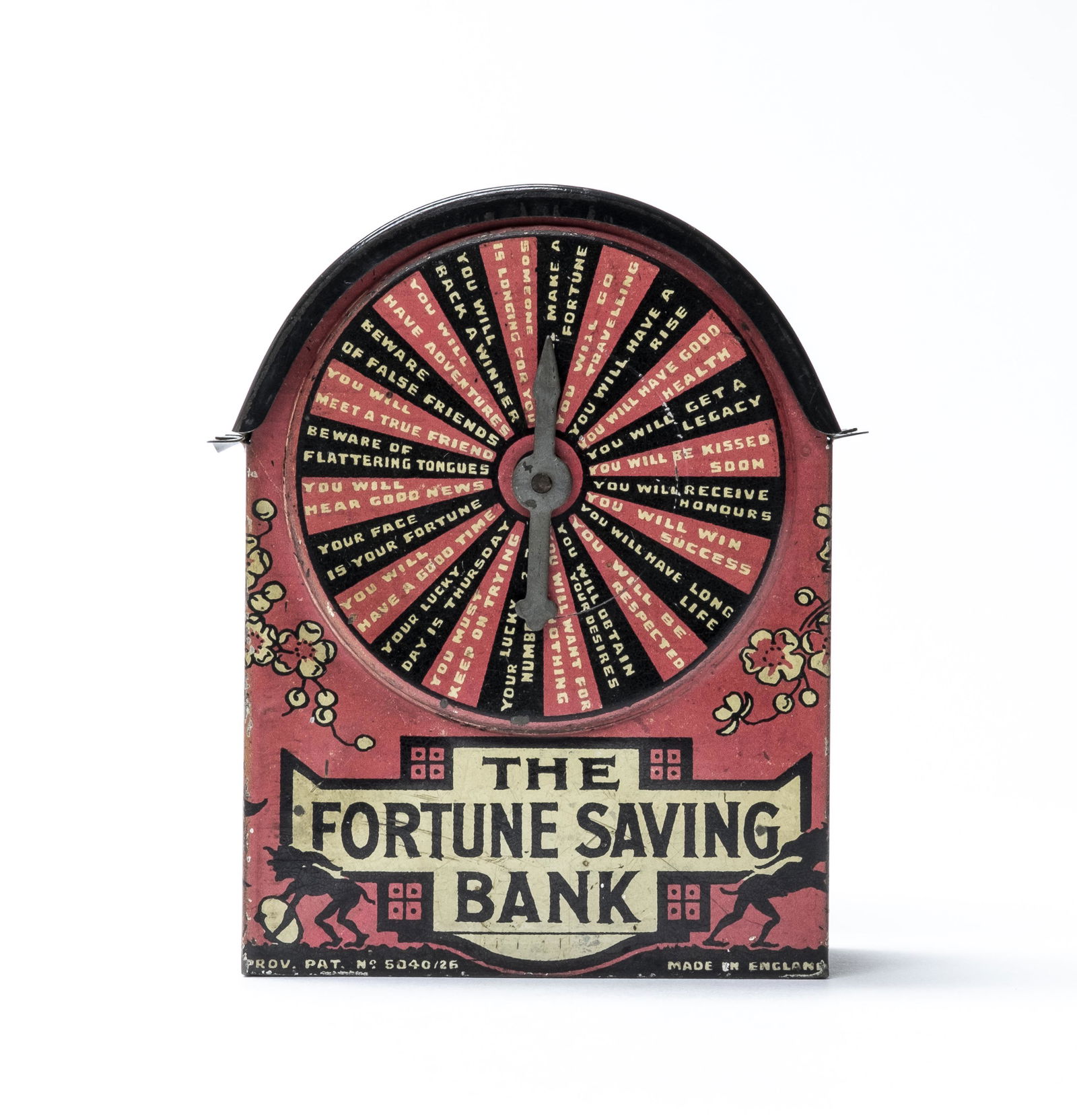 The Fortune Savings Tin Mechanical Bank (1 of 4)