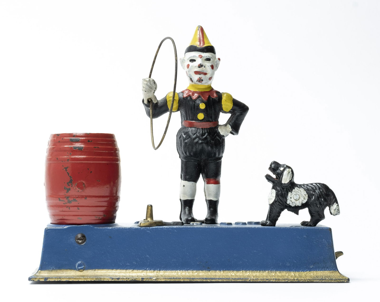 Hubley Trick Dog - Solid Base Cast Iron Mechanical Bank (1 of 6)