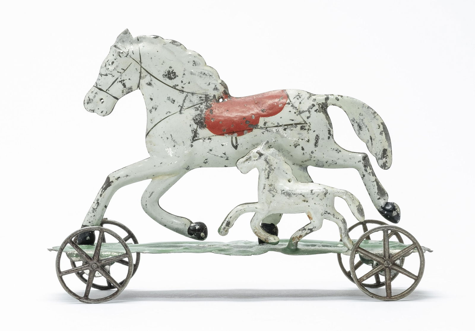 Double Horse Platform Toy - George Brown (1 of 2)