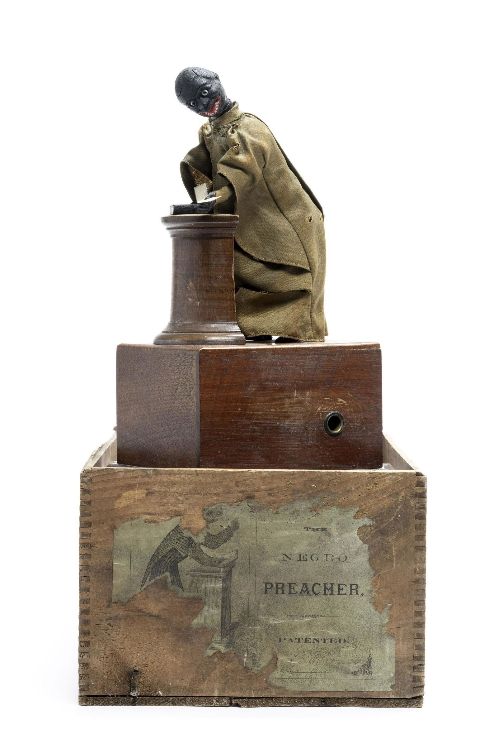 Southern Baptist Preacher with Box (1 of 3)