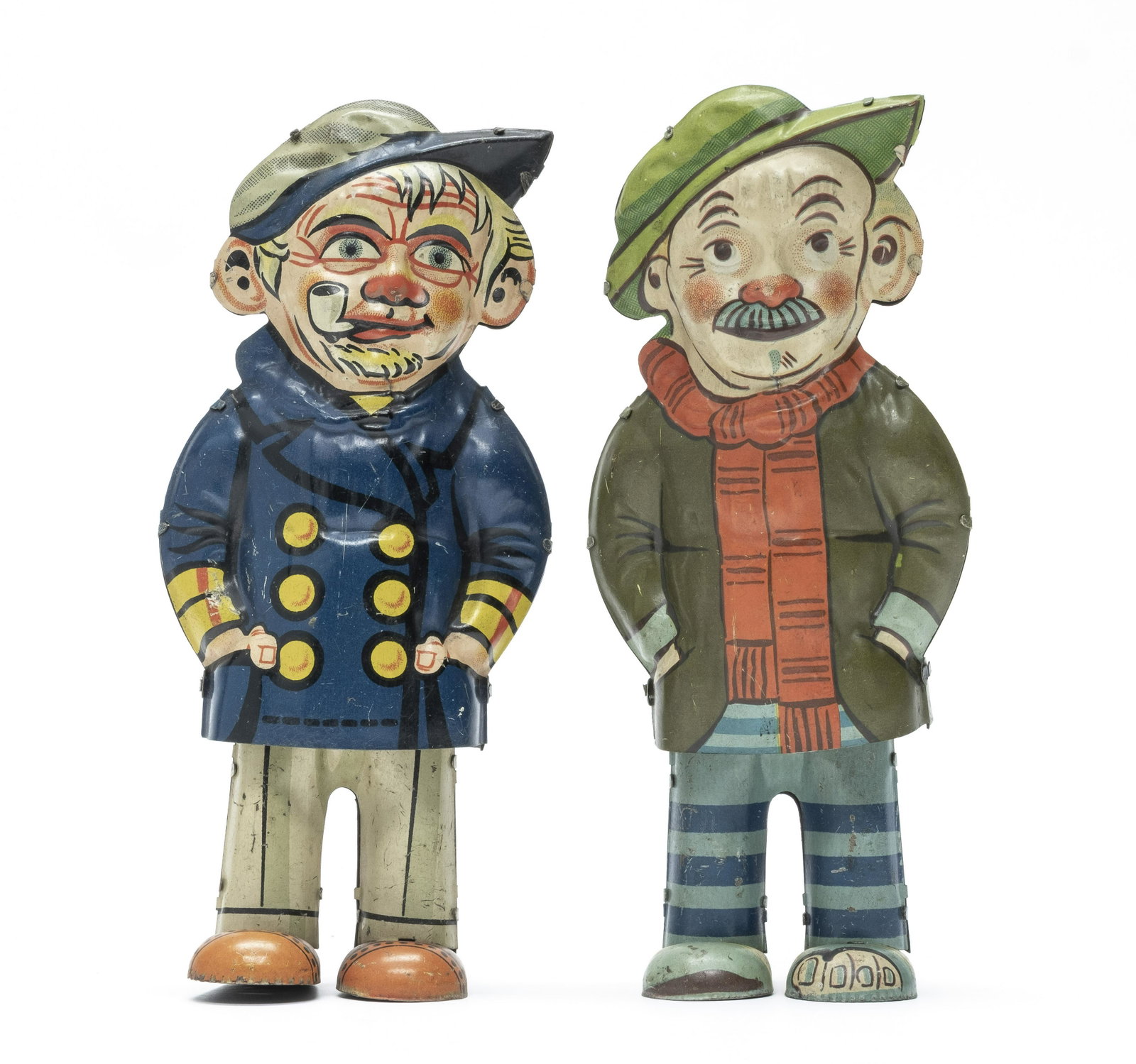 Walking Sailor & Hobo: GAMA Toys U. S. Zone Germany - 1947 Fine Condition.