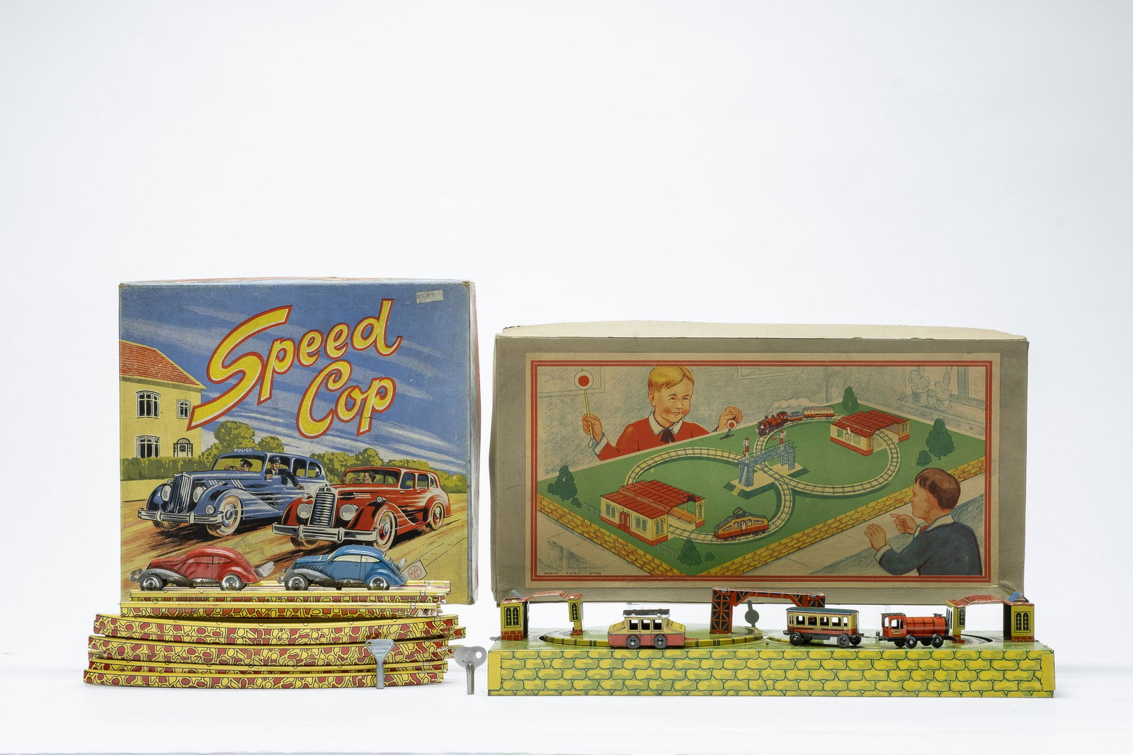 Railroad / Trolley Go Round & Speed Cop (1 of 1)