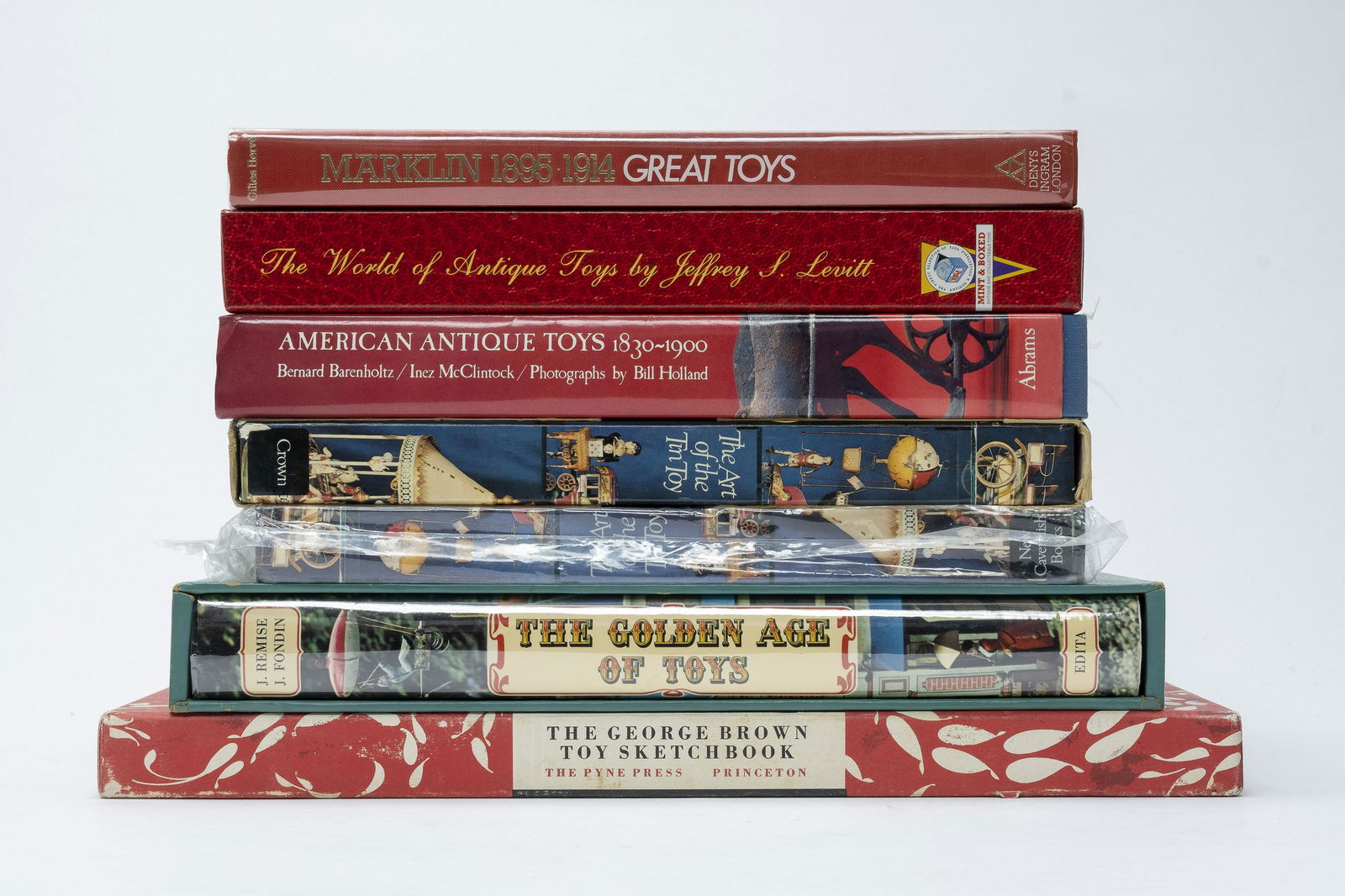 Seven Toy Reference Books (1 of 1)