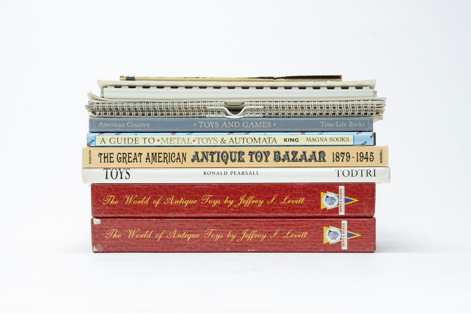 Assortment of Toy & Bank Reference Books (1 of 1)