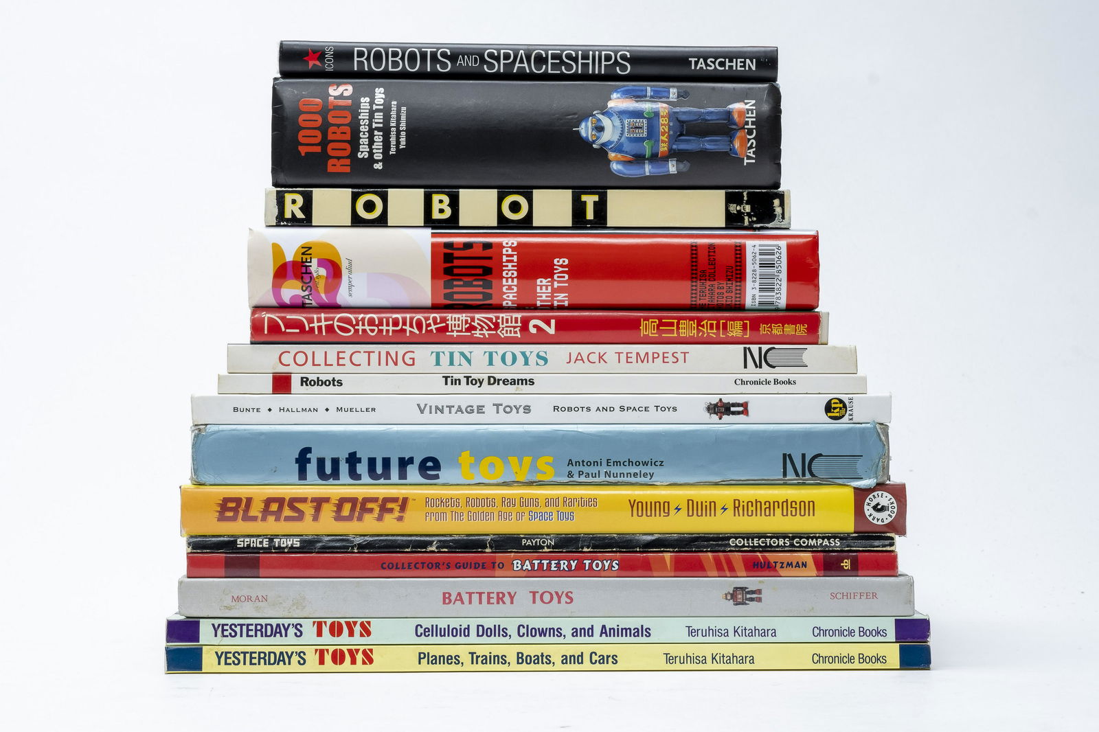 Fourteen Robot/Windup Toy Books (1 of 1)