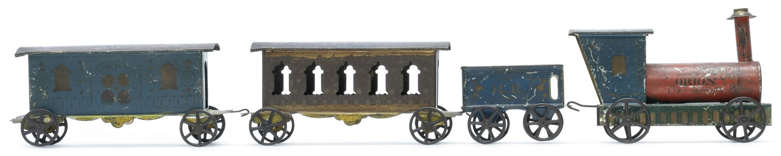 "Orion" Floor Train: By the Merriam Mfg. . Company Durham, CT - 1880's - 22 1/2" L Ex - Ward Kimball Collection Excellent Plus Condition