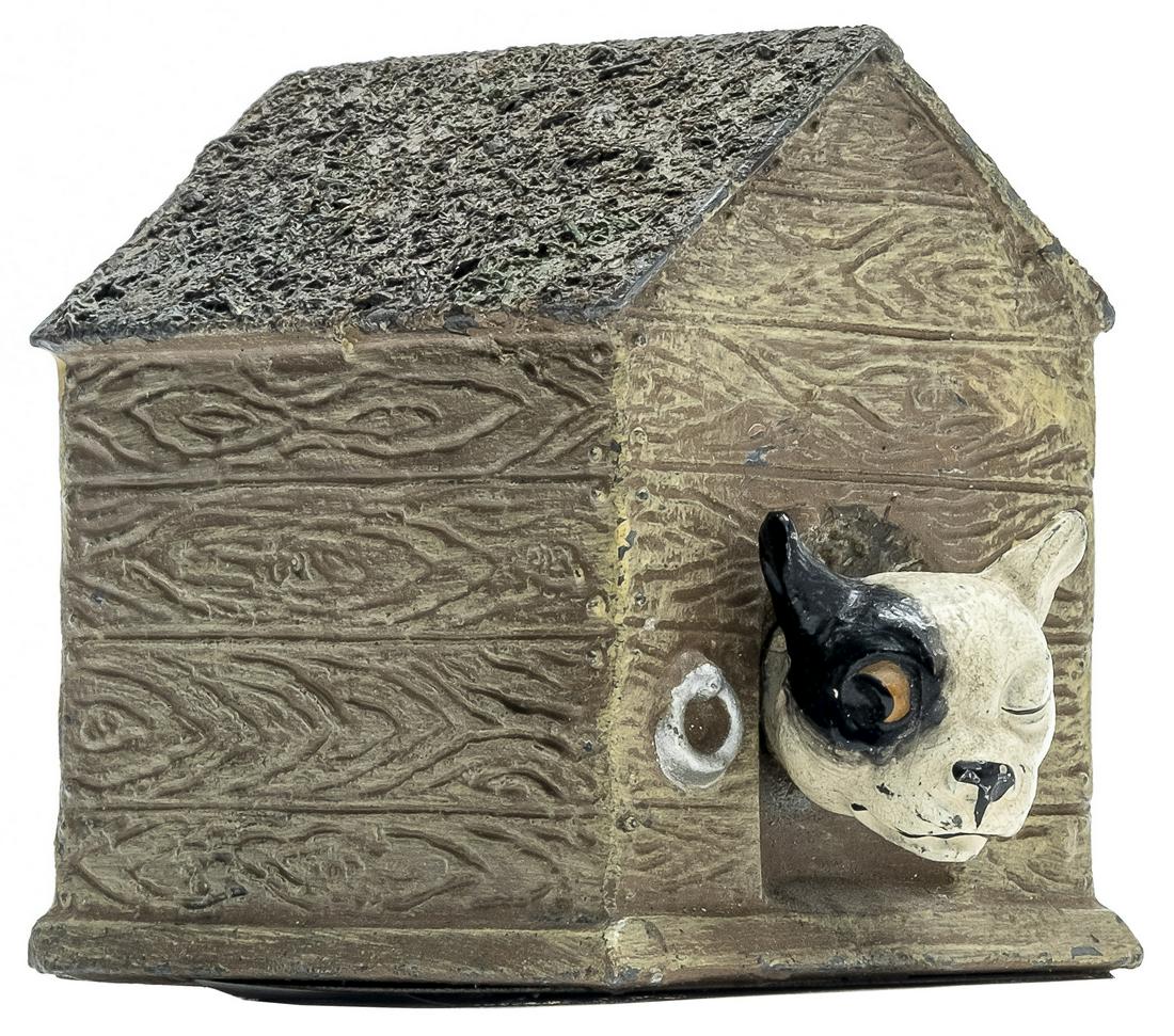 Bonzo in Doghouse Spelter & Sheet Tin (1 of 4)