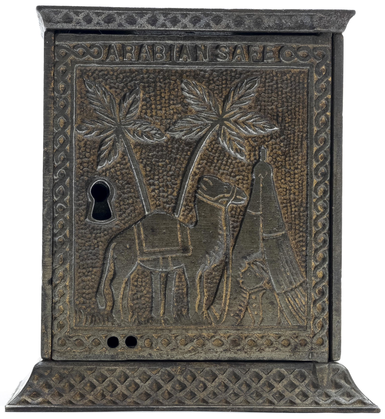 Arabian Safe: Kyser & Rex Philadelphia, PA - 1890 - 4.5" T Very Good