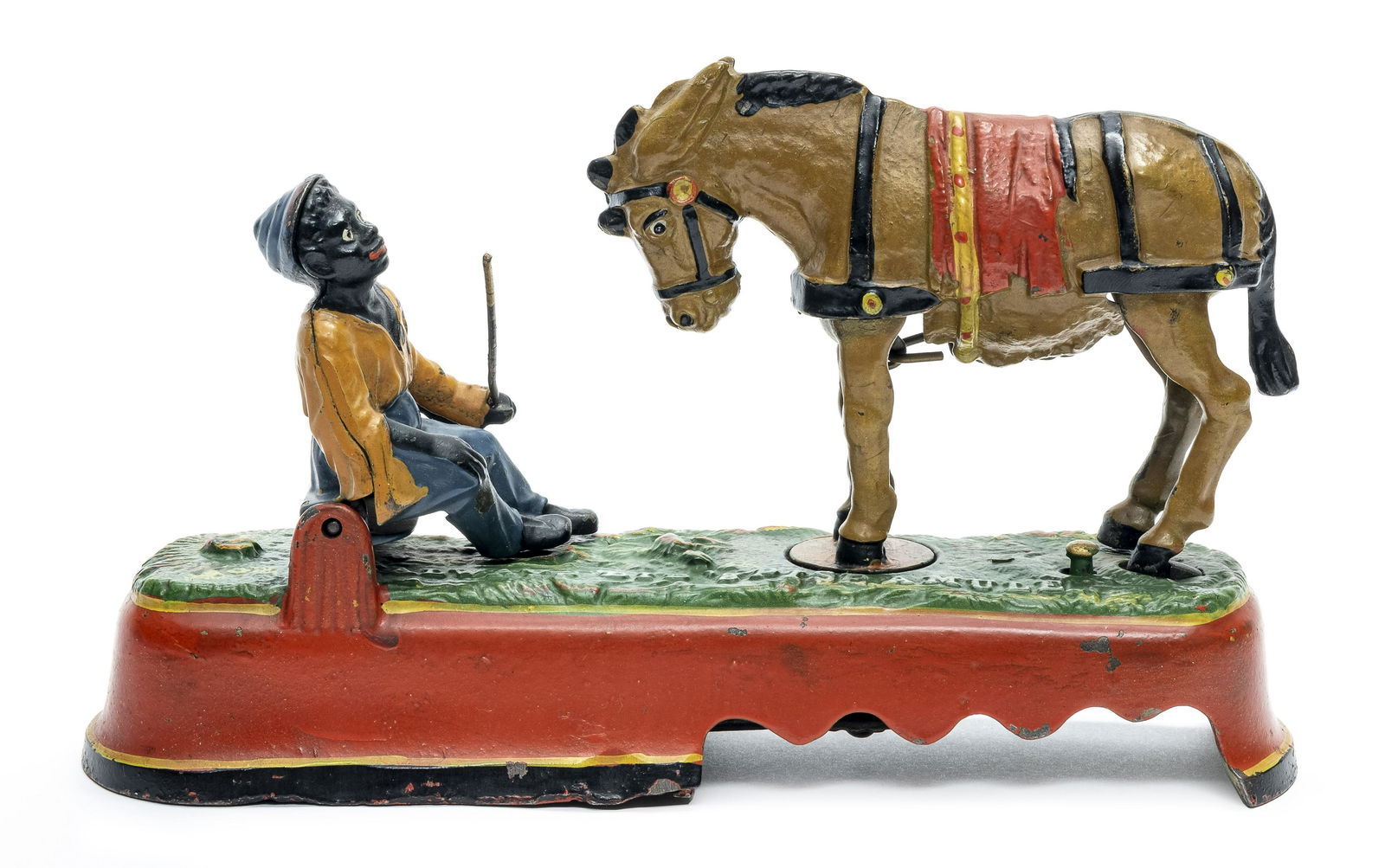 I Always Did Spise a Mule Boy Seated on Bench (1 of 6)