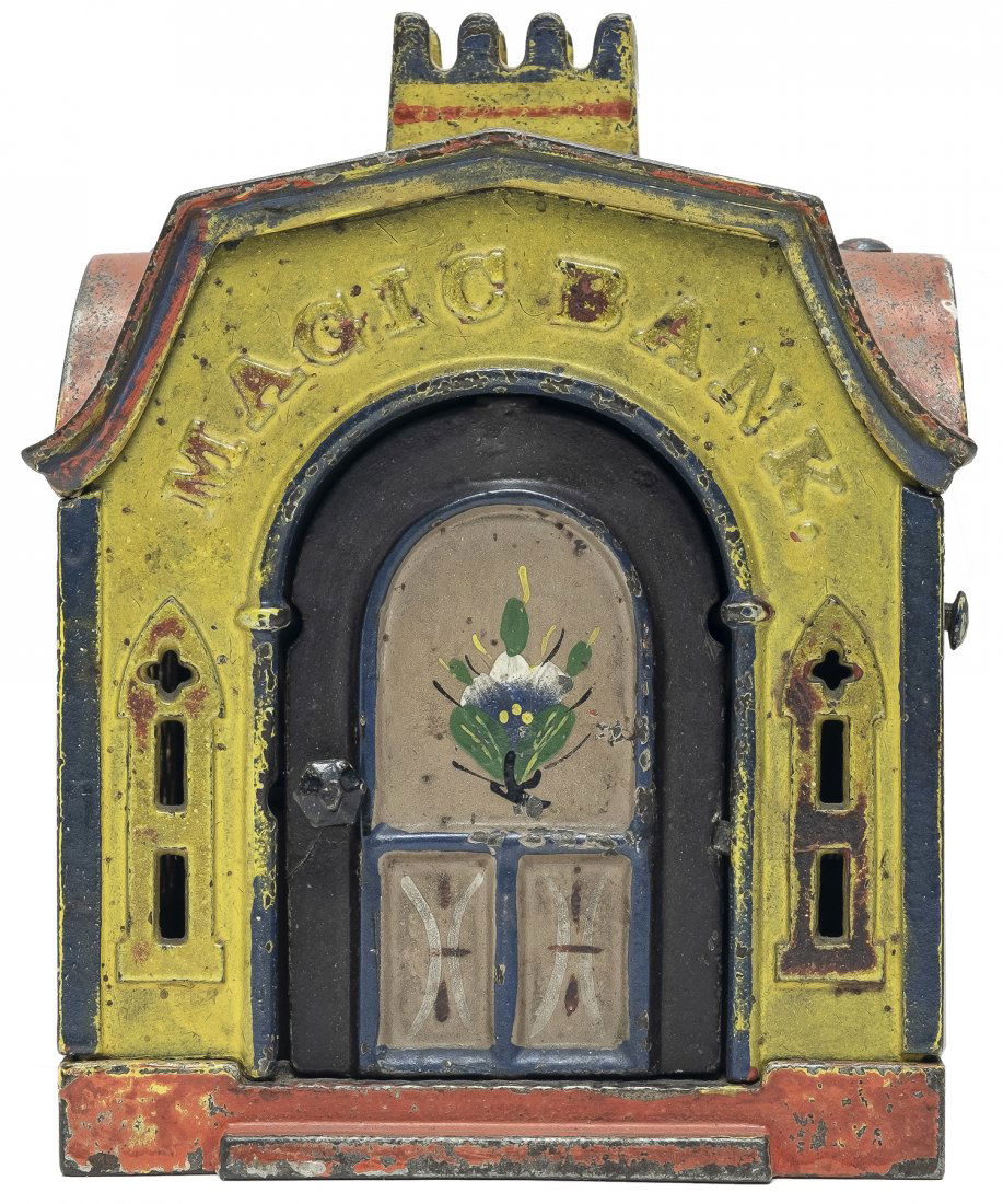 Yellow Magic Iron Mechanical Bank (1 of 7)