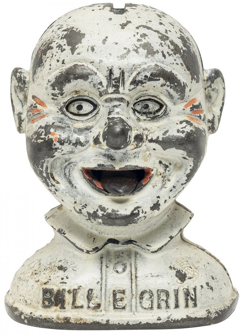 Bill E. Grin Iron Mechanical Bank (1 of 6)
