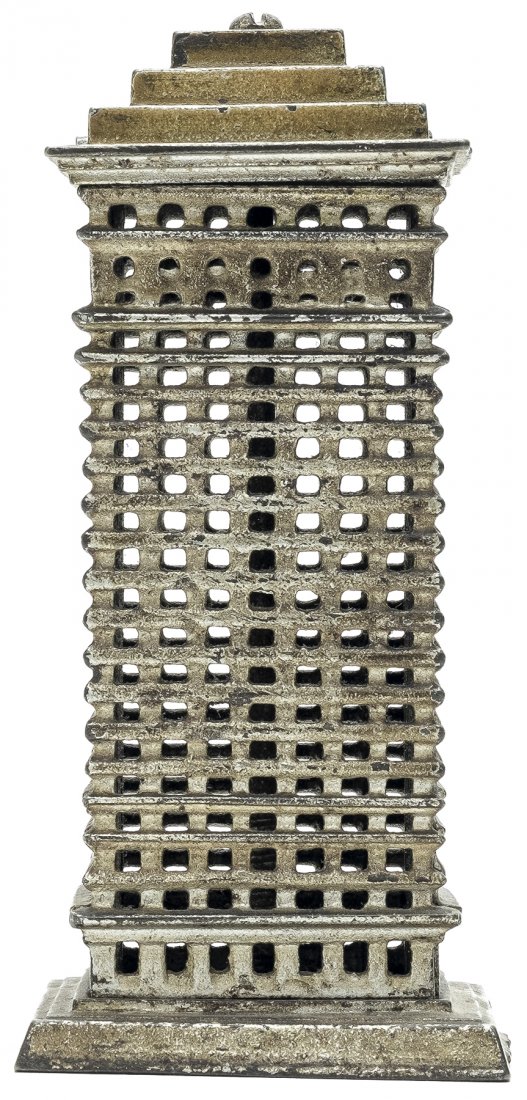 Tiered High Rise - Large: By Kenton Hardware Kenton, OH - 1915 - 5.875" T. Very Good Condition.