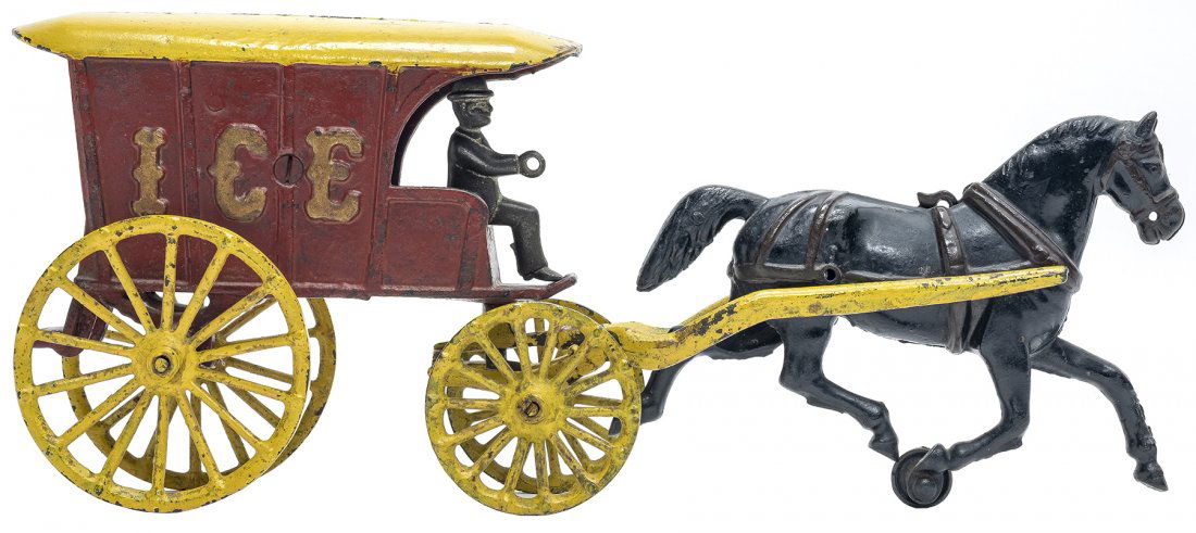Single Horse Ice Wagon (1 of 4)