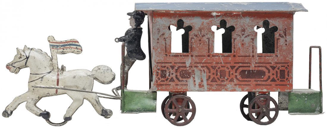 American Tin Trolley Car (1 of 3)