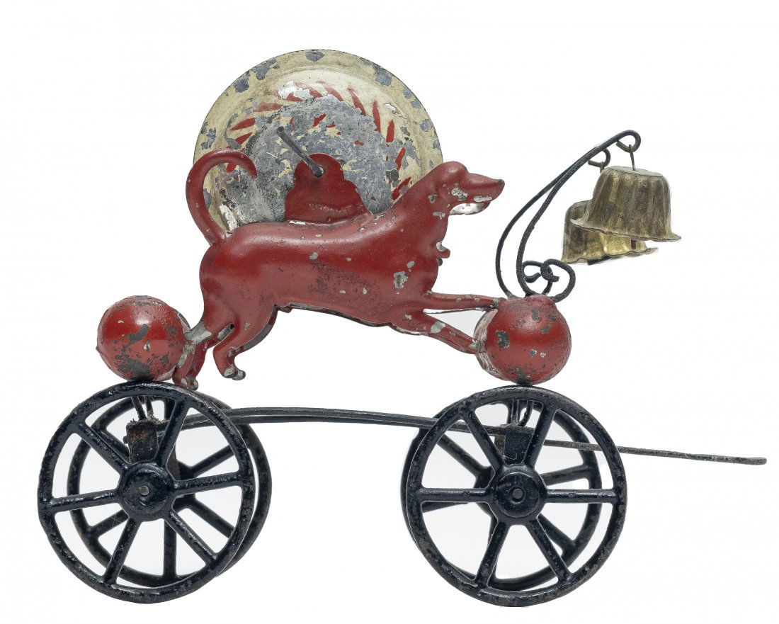 Exquisite Tin Hose Reel Toy (1 of 4)
