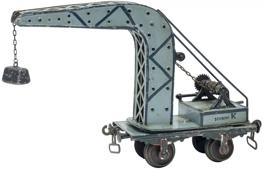 Marklin Gauge "I" Crane Car (1 of 3)