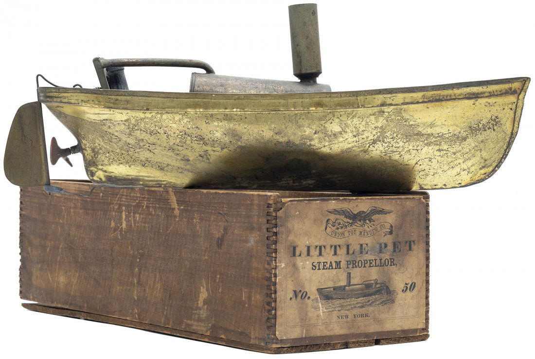 Live-Steam "Little Pet" Boat (1 of 1)