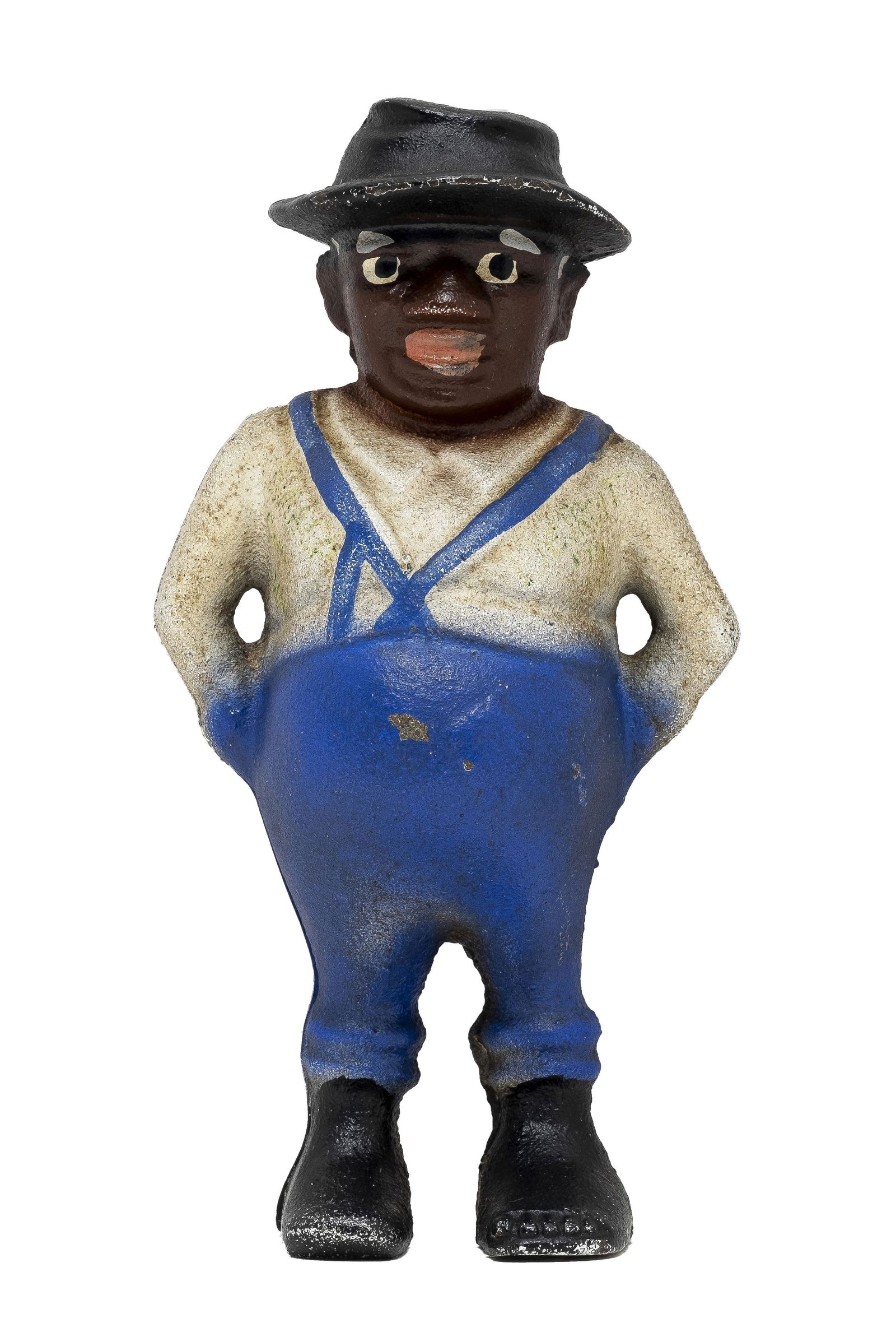 Modern Sharecropper Iron Bank: John Wright Company. Pennsylvania - 1950's. Near Mint Condition.