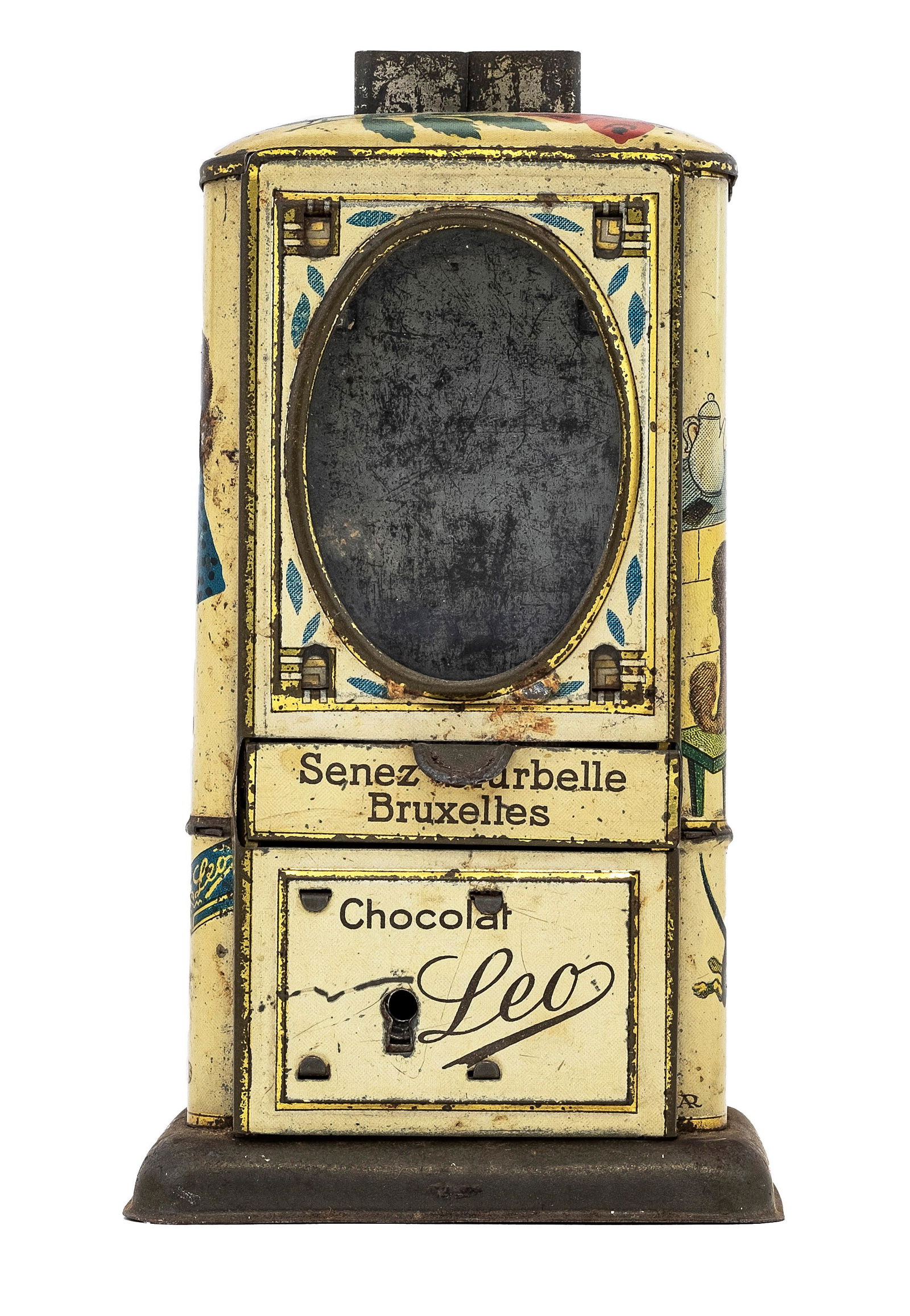 Leo Chocolat Tin Vending Bank (1 of 5)
