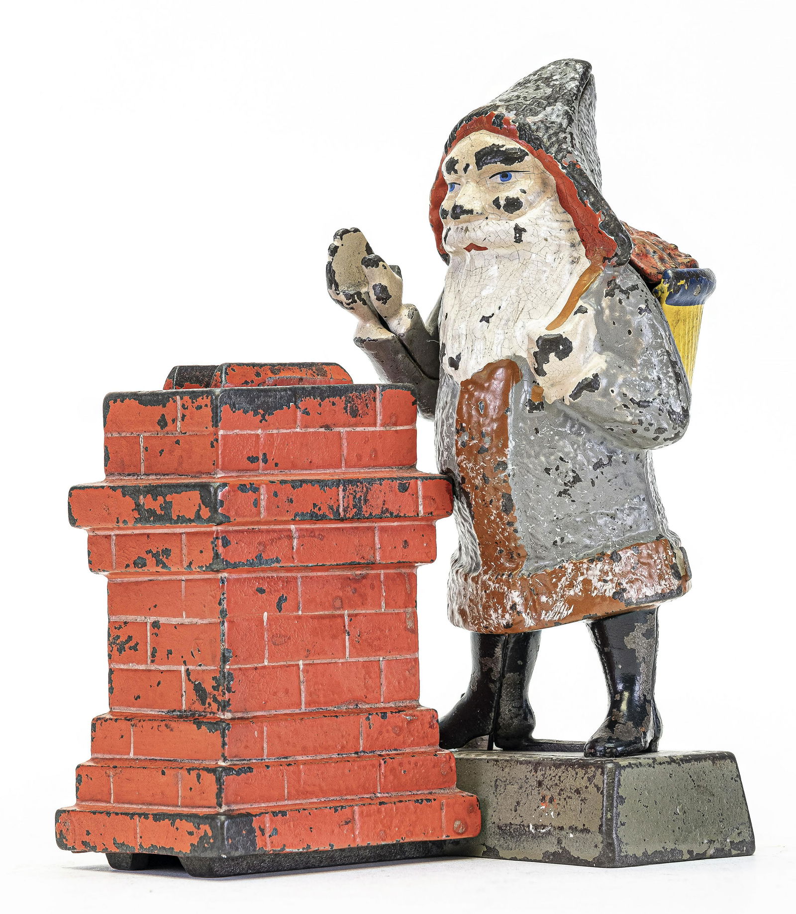 Santa at Chimney Iron Bank (1 of 5)