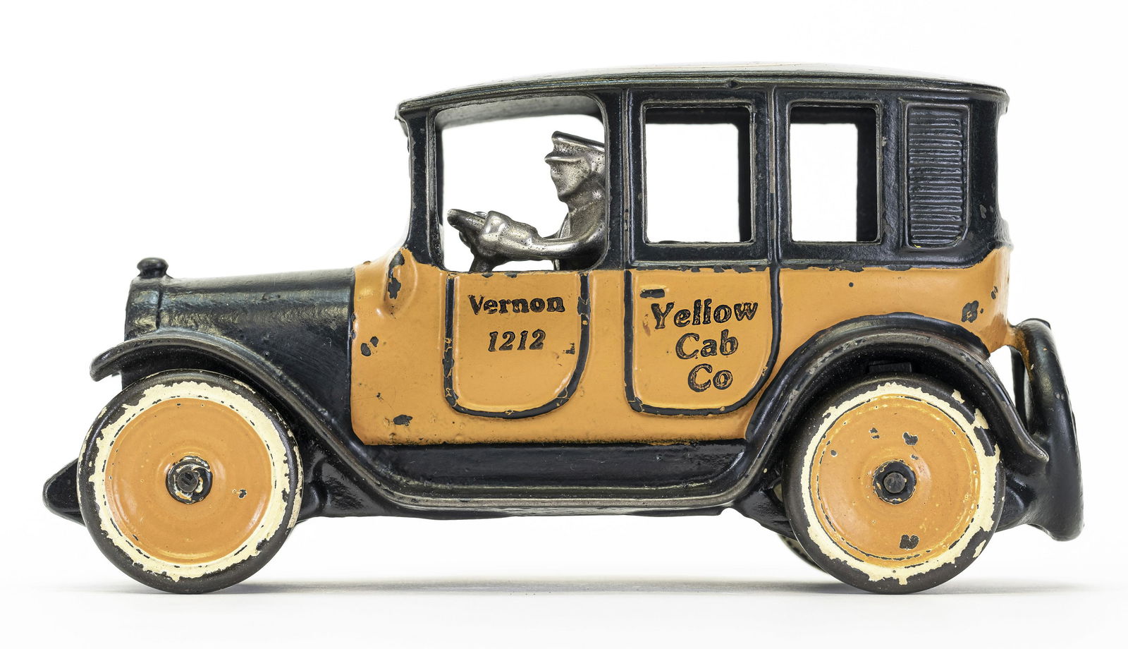 "The Yellow Line" Cab Iron Toy (1 of 5)