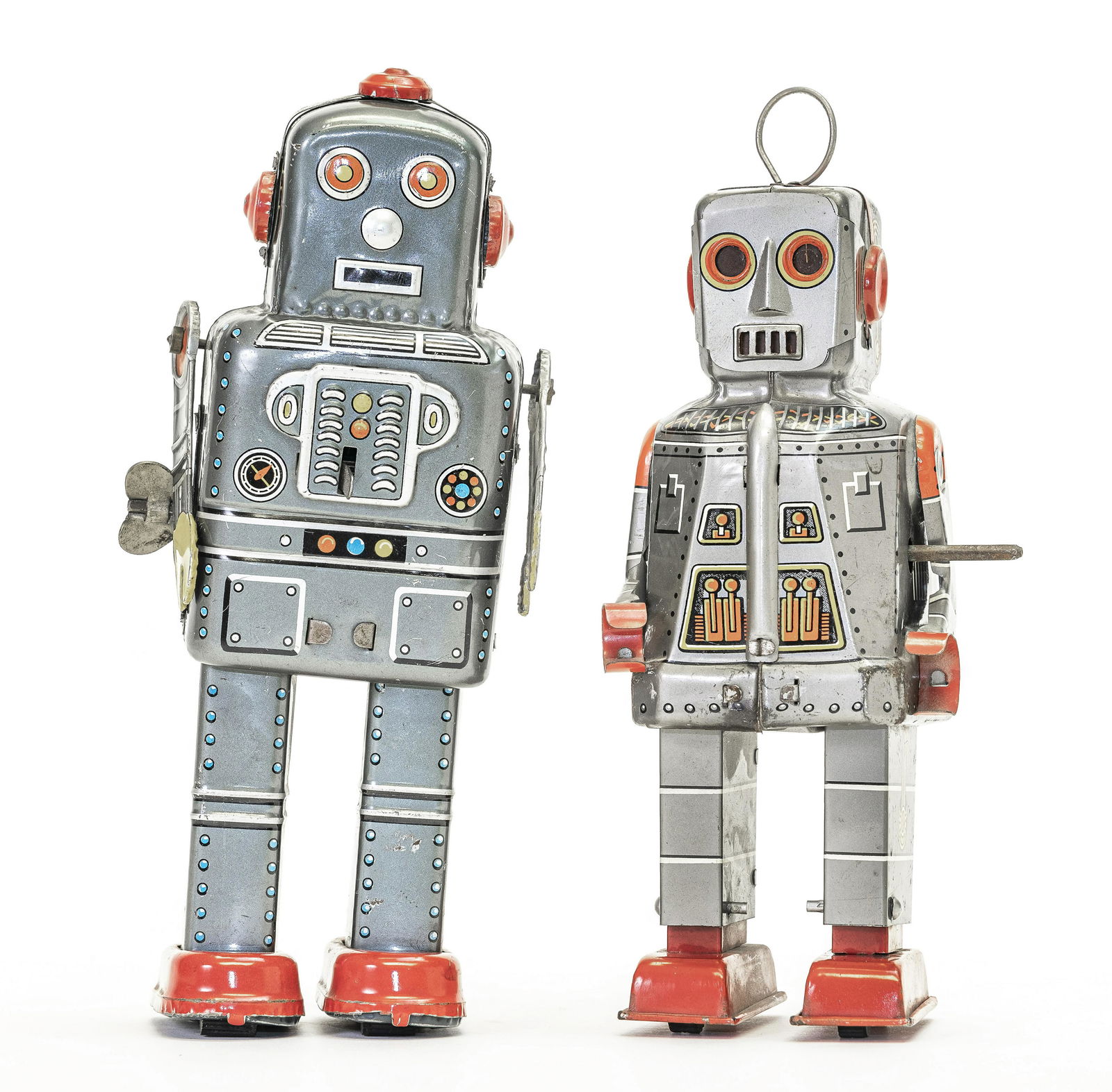 Two Japanese Windup Robots (1 of 2)