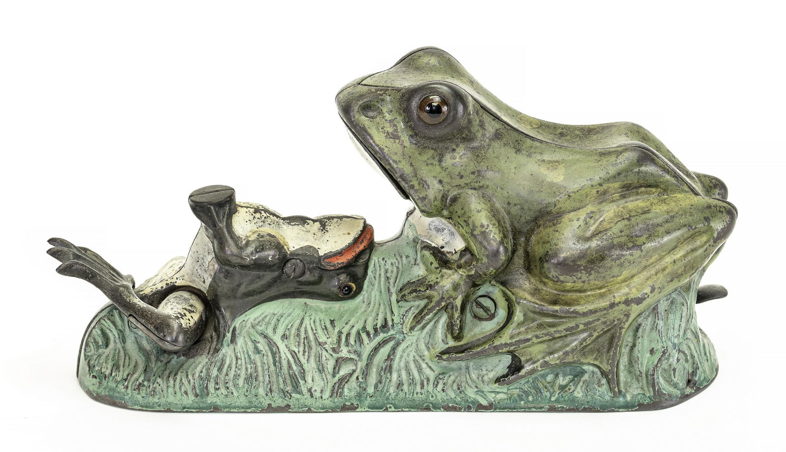 Two Frogs Iron Mechanical Bank (1 of 4)