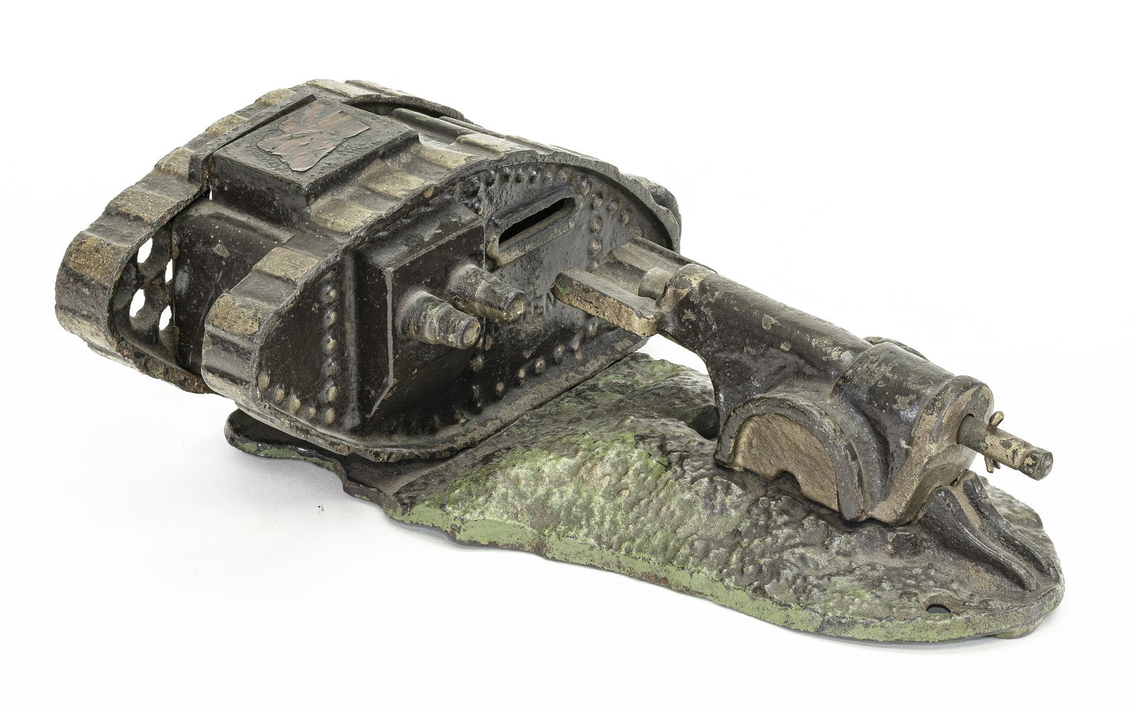 Tank & Cannon Iron Mechanical Bank (1 of 3)