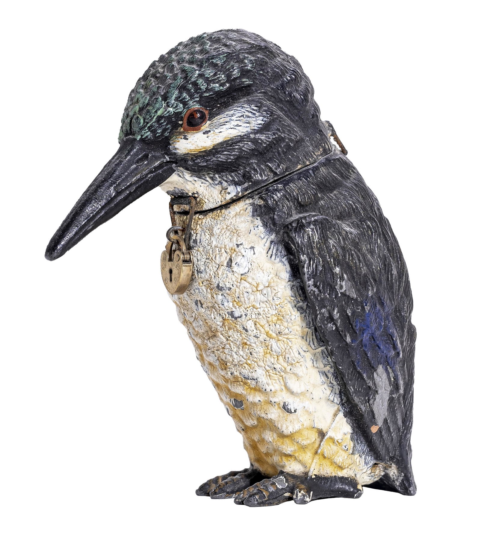 Large Kingfisher Spelter Bank (1 of 4)